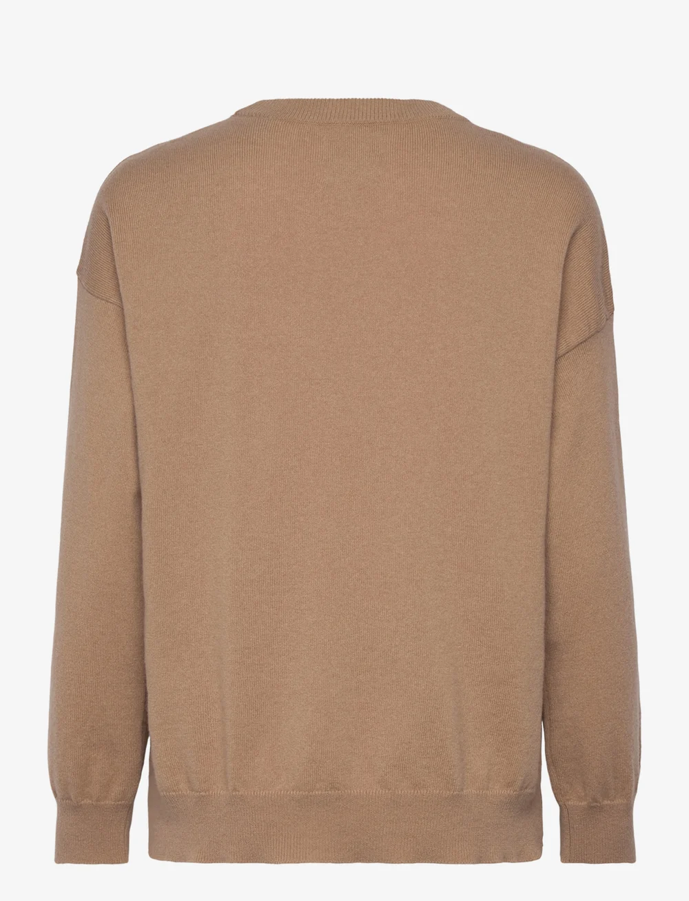 GANT - SUPERFINE LAMBSWOOL C-NECK - stickade tröjor - caramel beige - 2