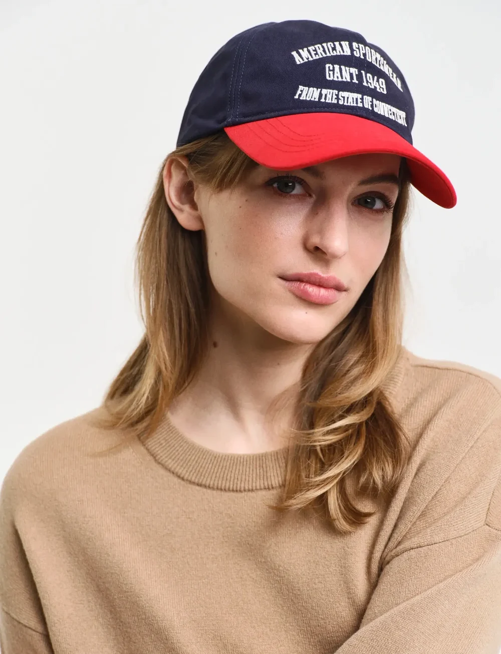 GANT - SUPERFINE LAMBSWOOL C-NECK - stickade tröjor - caramel beige - 4