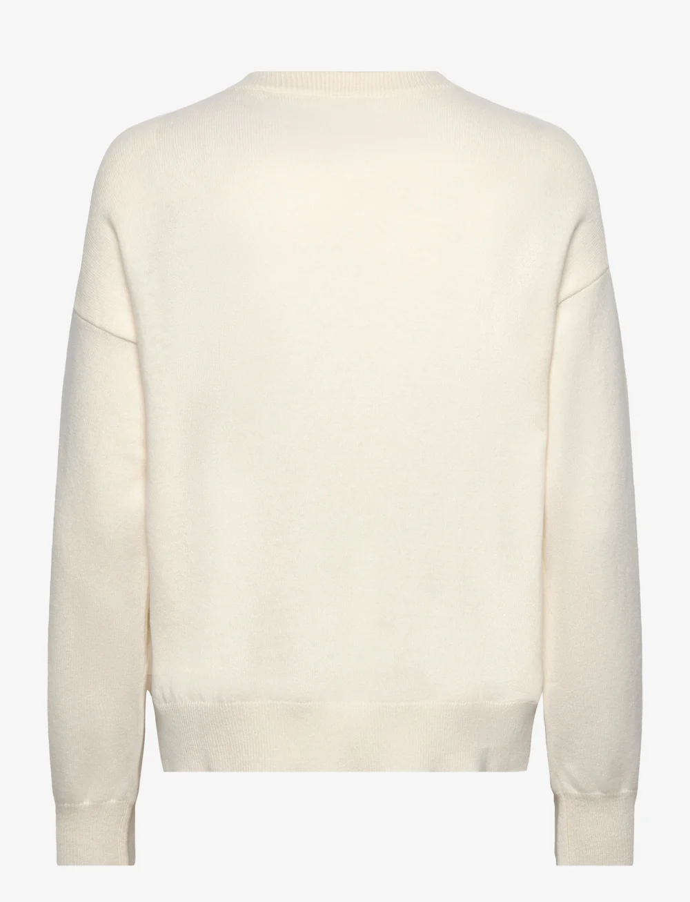 GANT - SUPERFINE LAMBSWOOL C-NECK - striktrøjer - cream - 1
