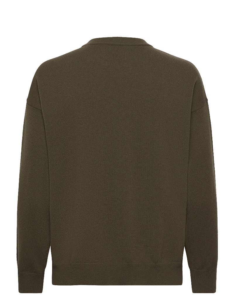 GANT - SUPERFINE LAMBSWOOL C-NECK - sviitrid - dark cactus - 1