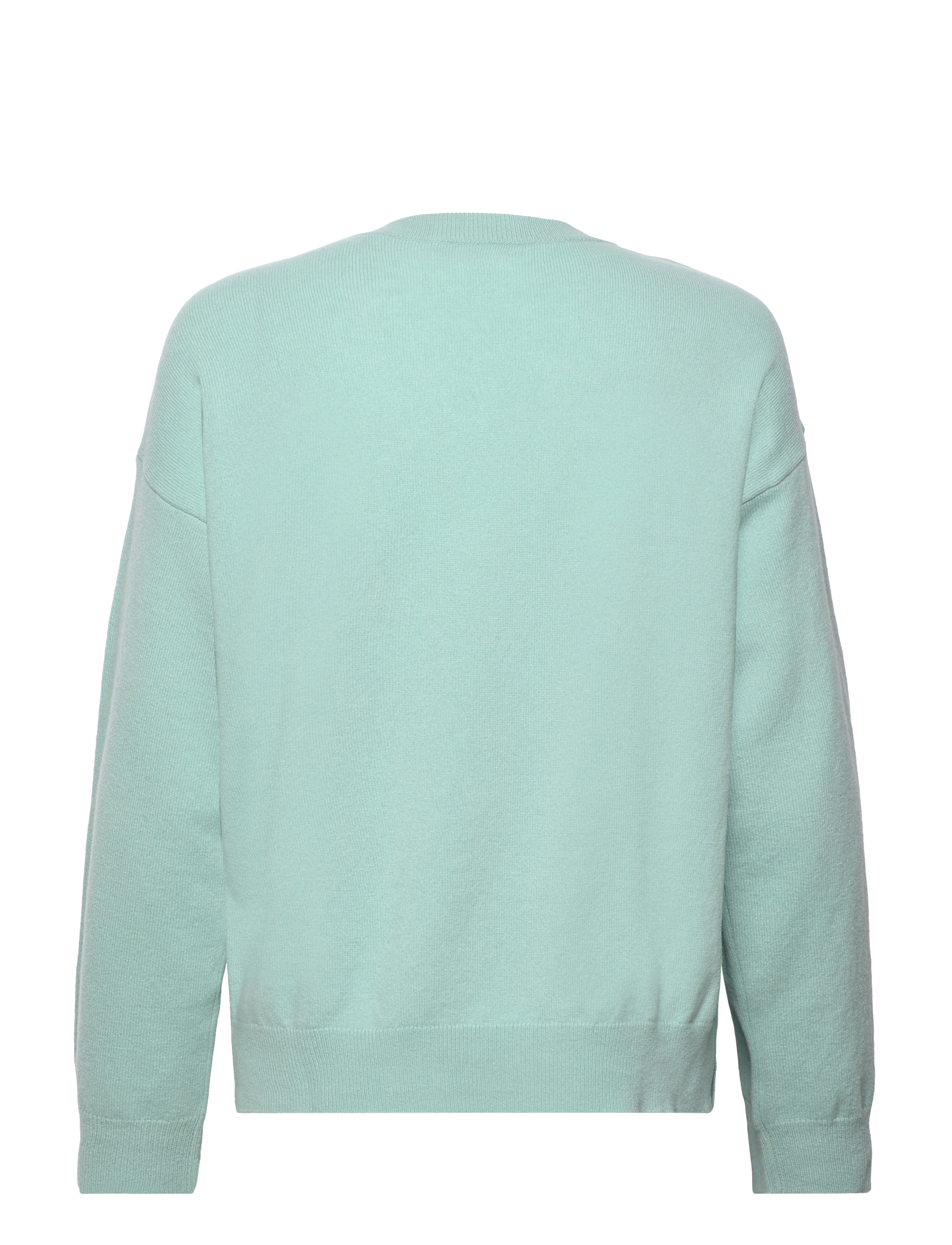 GANT - SUPERFINE LAMBSWOOL V-NECK - dusty turquoise - 1