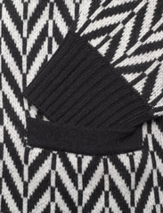 GANT - MULTICOLOR HERRINGBONE CARDIGAN - susegamieji megztiniai - ebony black - 3