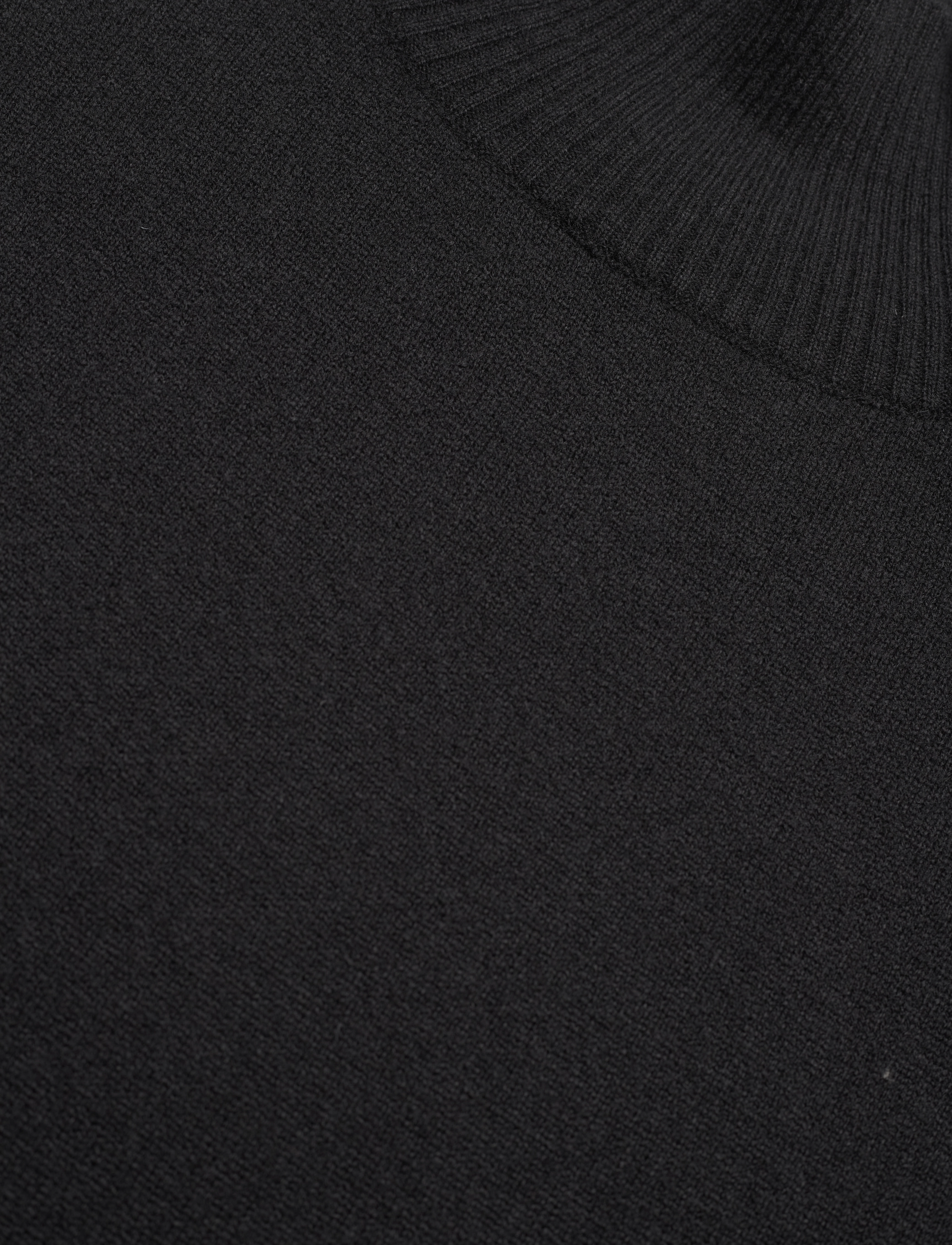 Gant - SUPERFINE LAMBSWOOL STAND COLLAR - pooloneuleet - black - 5