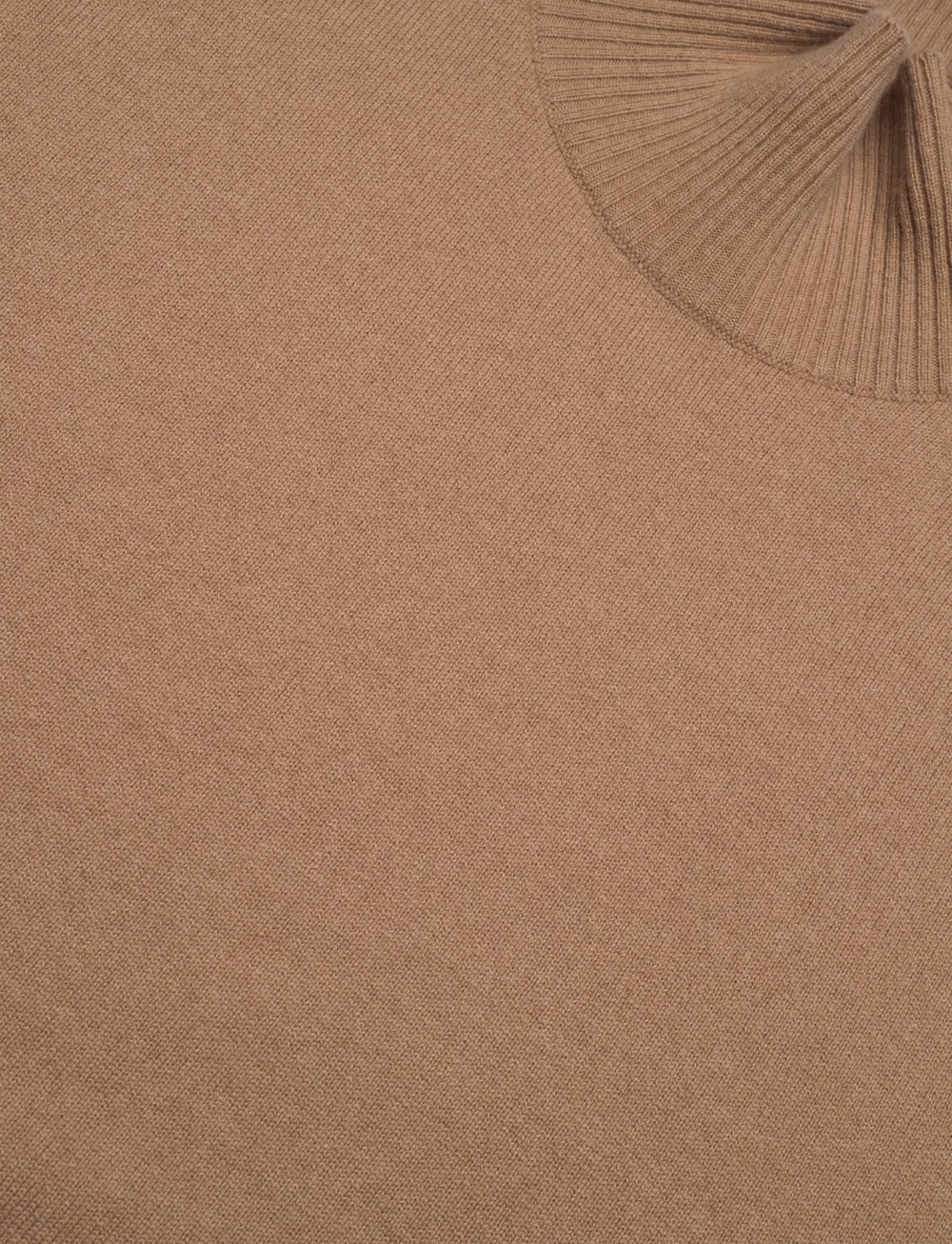 GANT - SUPERFINE LAMBSWOOL STAND COLLAR - polotröjor - caramel beige - 2