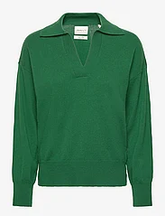 GANT - SUPERFINE LAMBSWOOL RUGGER - swetry - lavish green - 0
