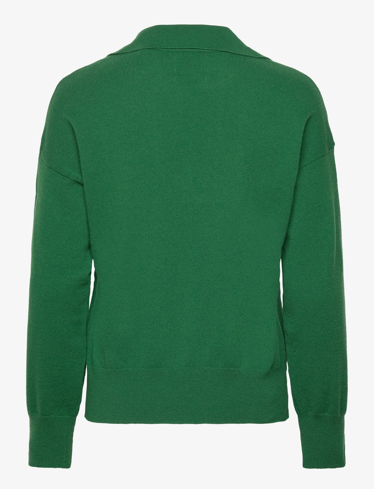GANT - SUPERFINE LAMBSWOOL RUGGER - swetry - lavish green - 1