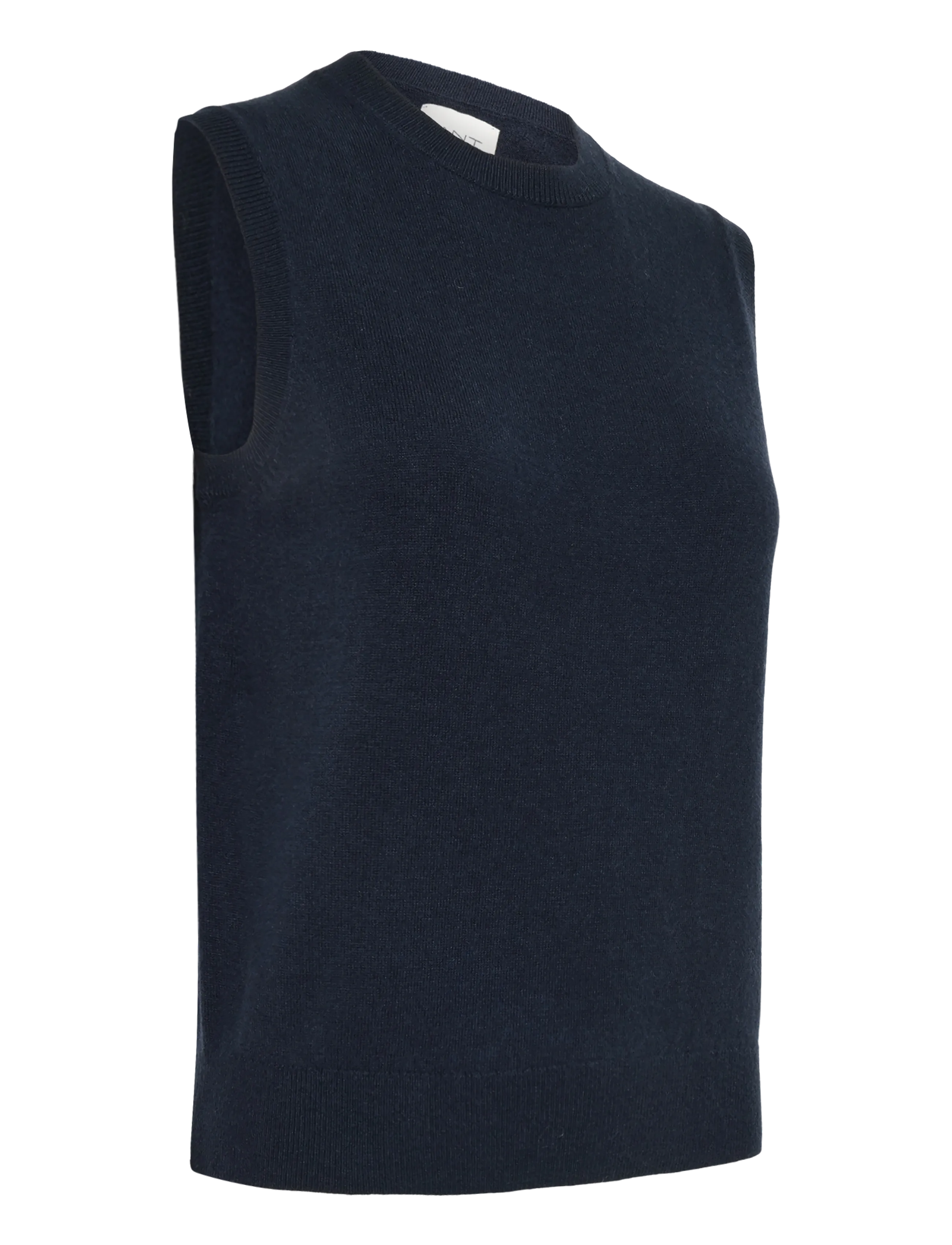 Gant - WOOL KNITTED VEST - evening blue - 3