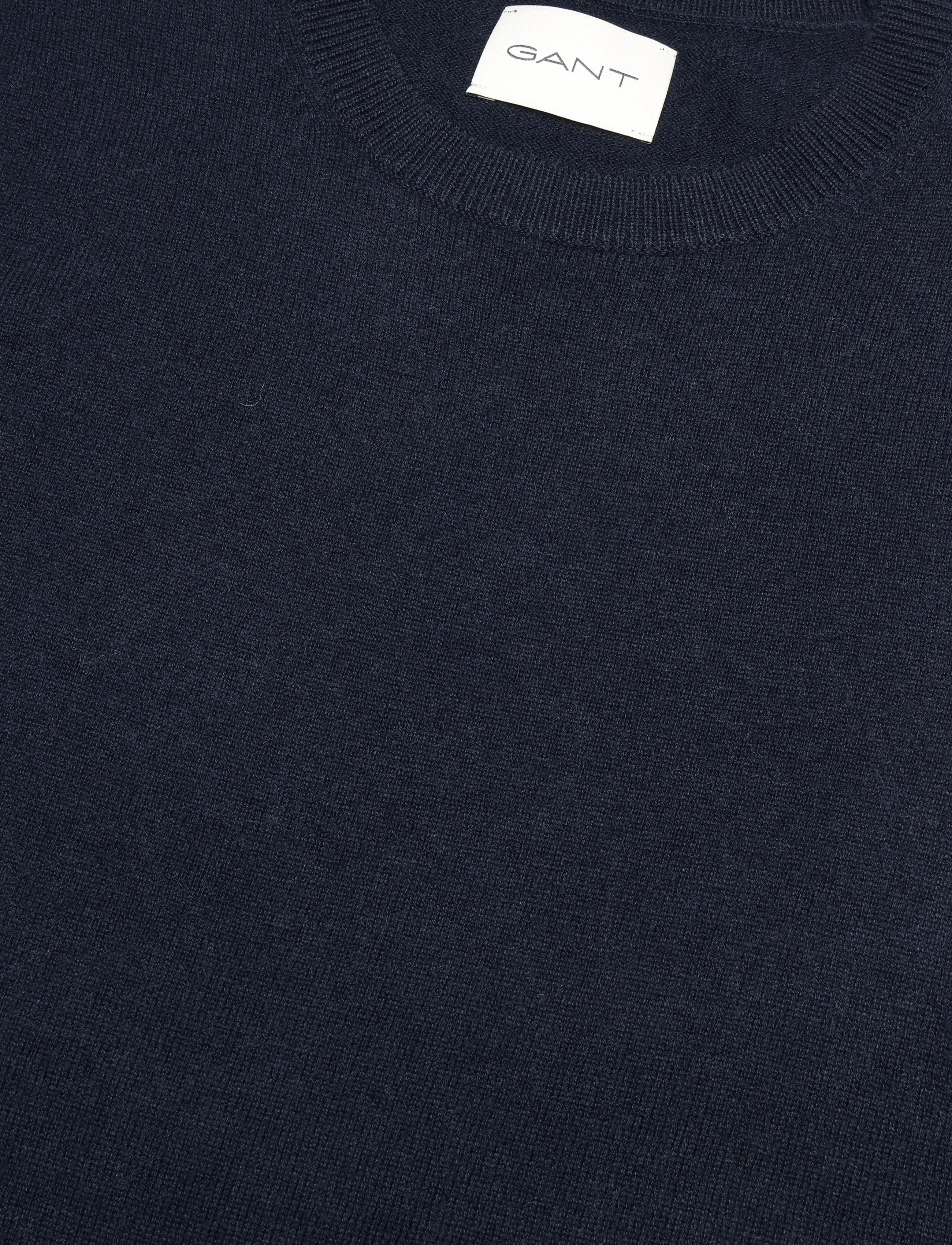 Gant - WOOL KNITTED VEST - evening blue - 4