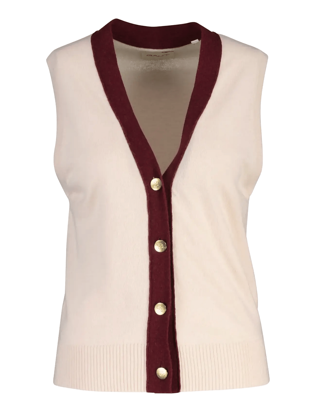 Gant - Contrast Knit Vest -