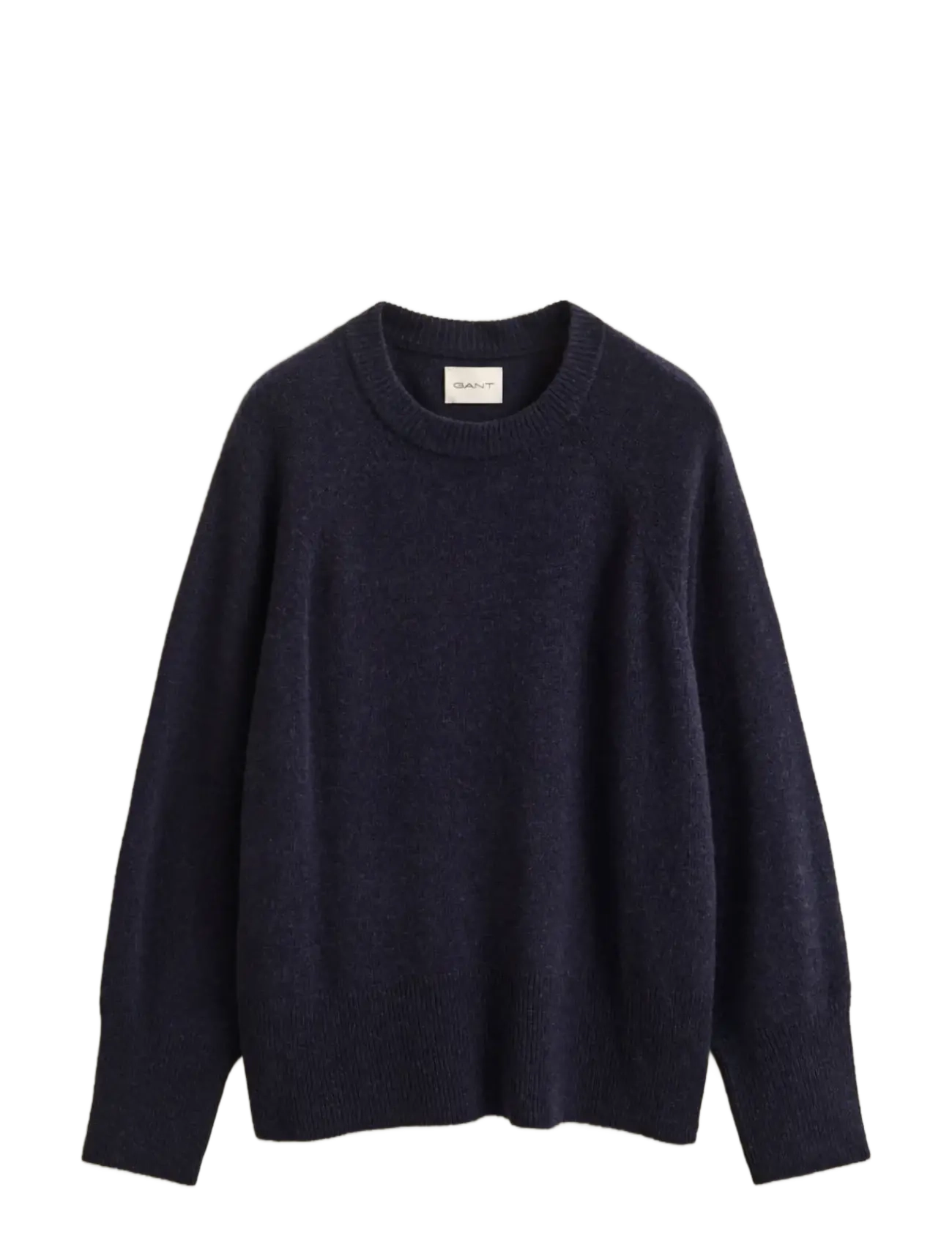 Gant WOOL CASHMERE C-NECK - Tøj - EVENING BLUE / navy