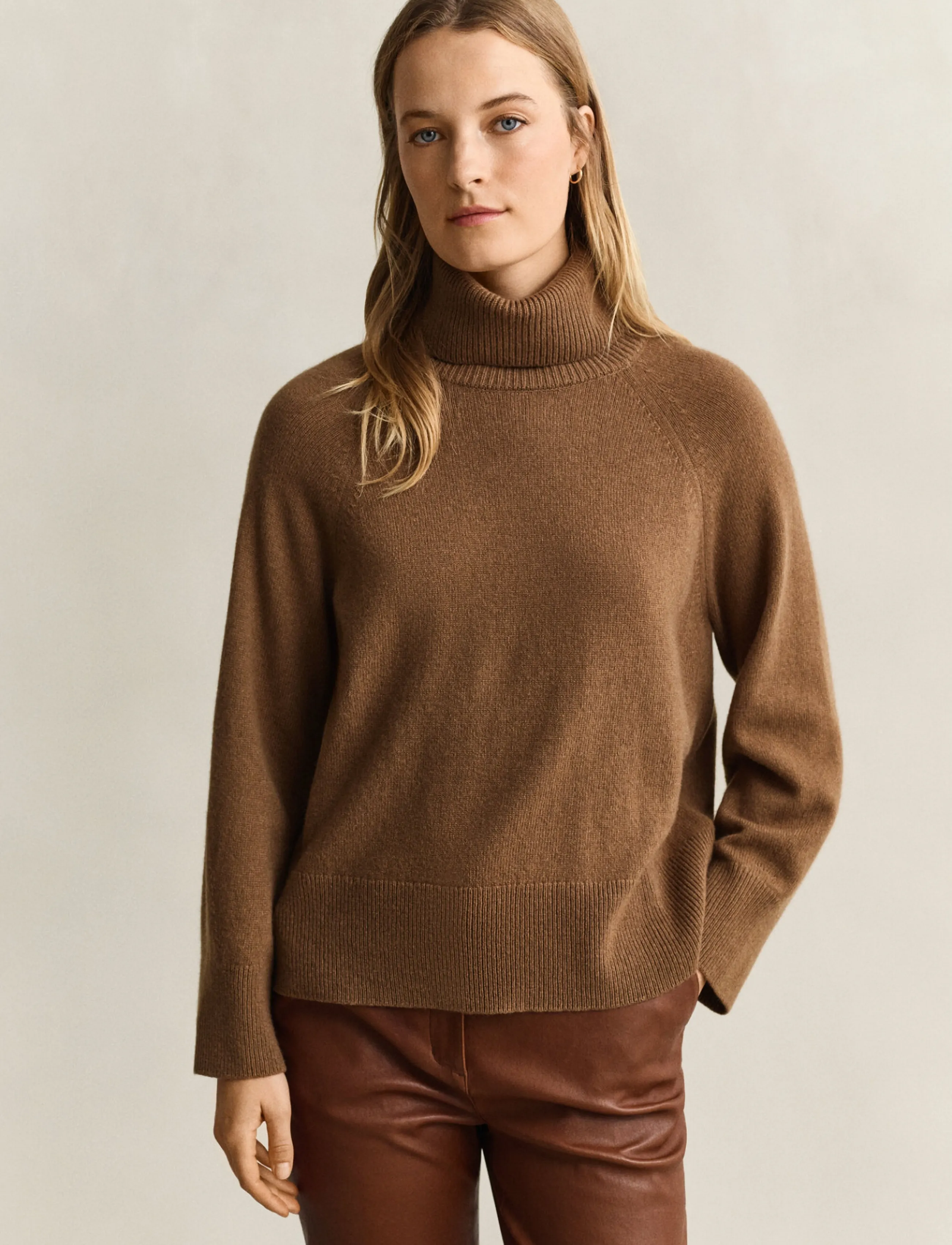 Wool Cashmere Turtleneck