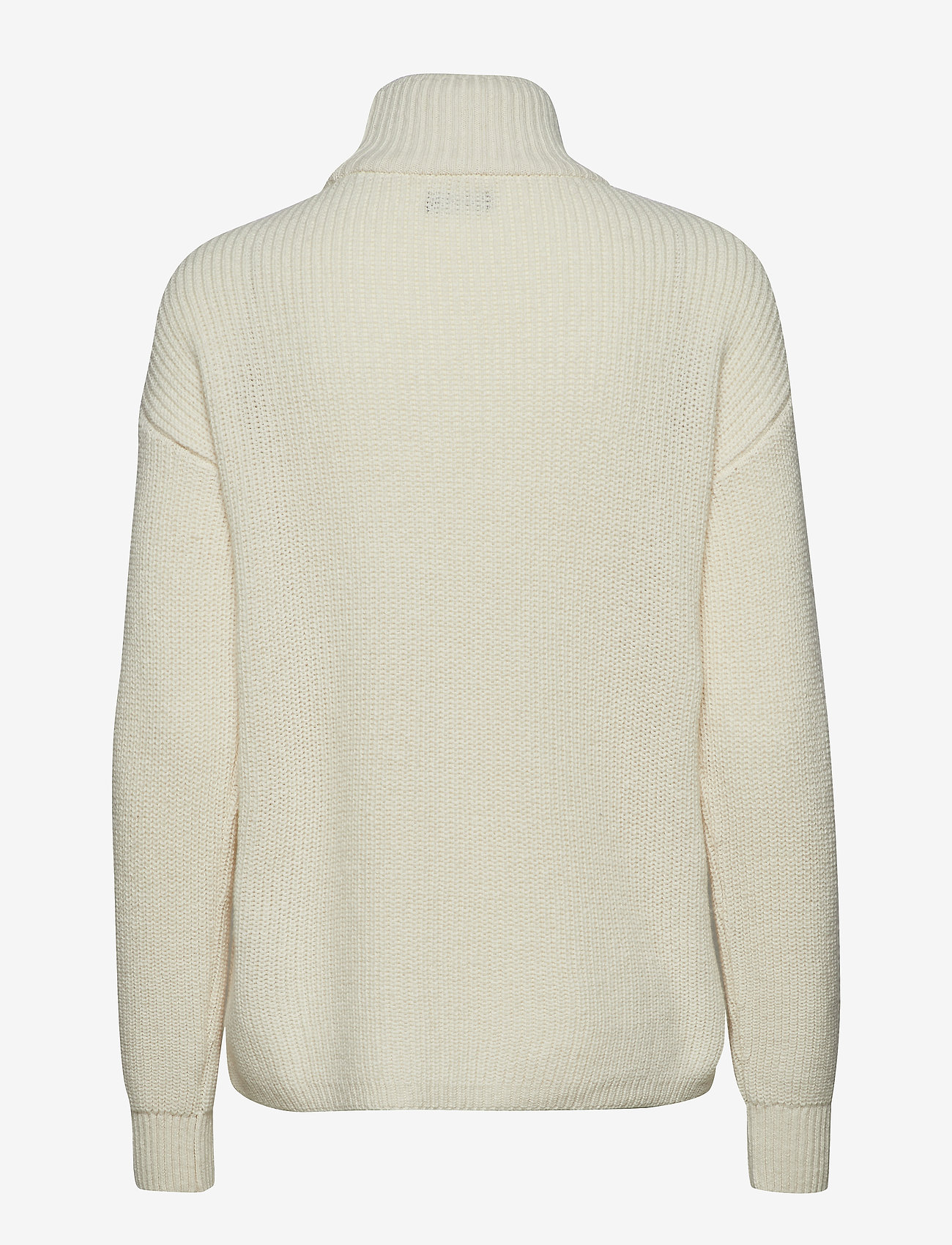 GANT - O1. CABLE TURTLENECK - eggshell - 1