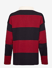 GANT - D1. KNITTED RELAXED HEAVY RUGGER - jumpers - mahogny red - 1