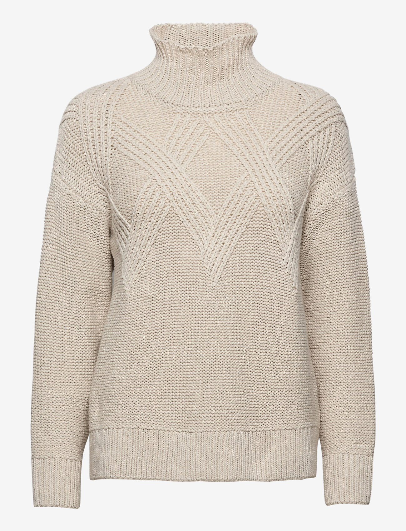 GANT - D2. GRAPHIC CABLE TURTLE - cream - 0