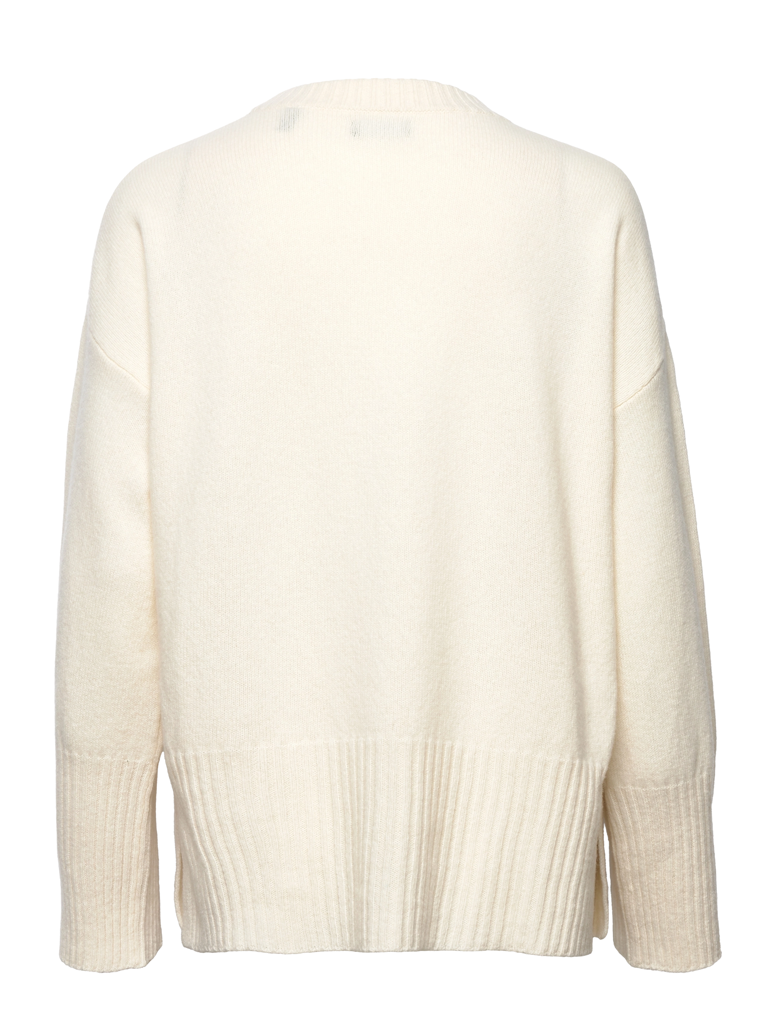 GANT - LOUNGE C-NECK SWEATER - cream - 1