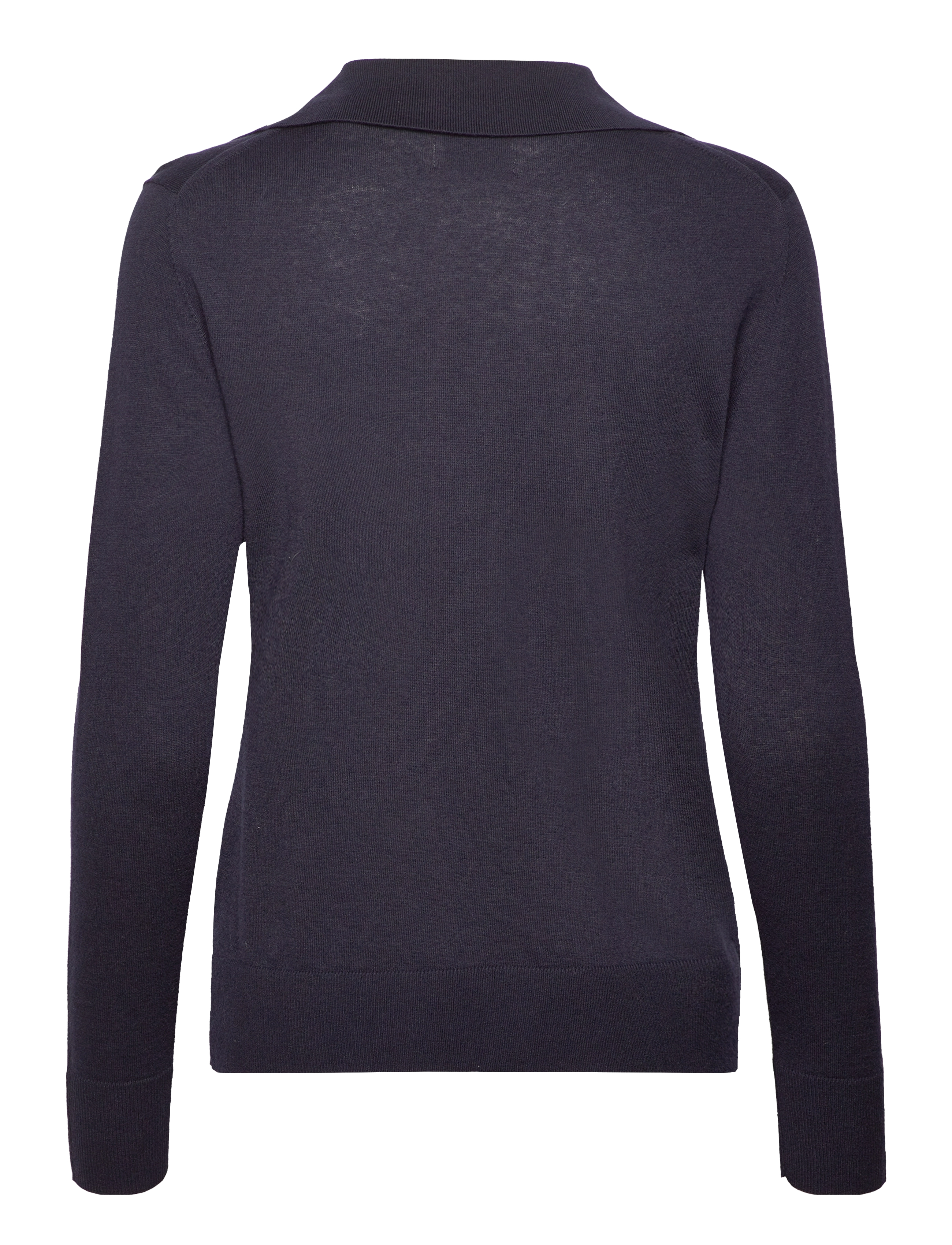 GANT - FINE KNIT RUGGER - evening blue - 1