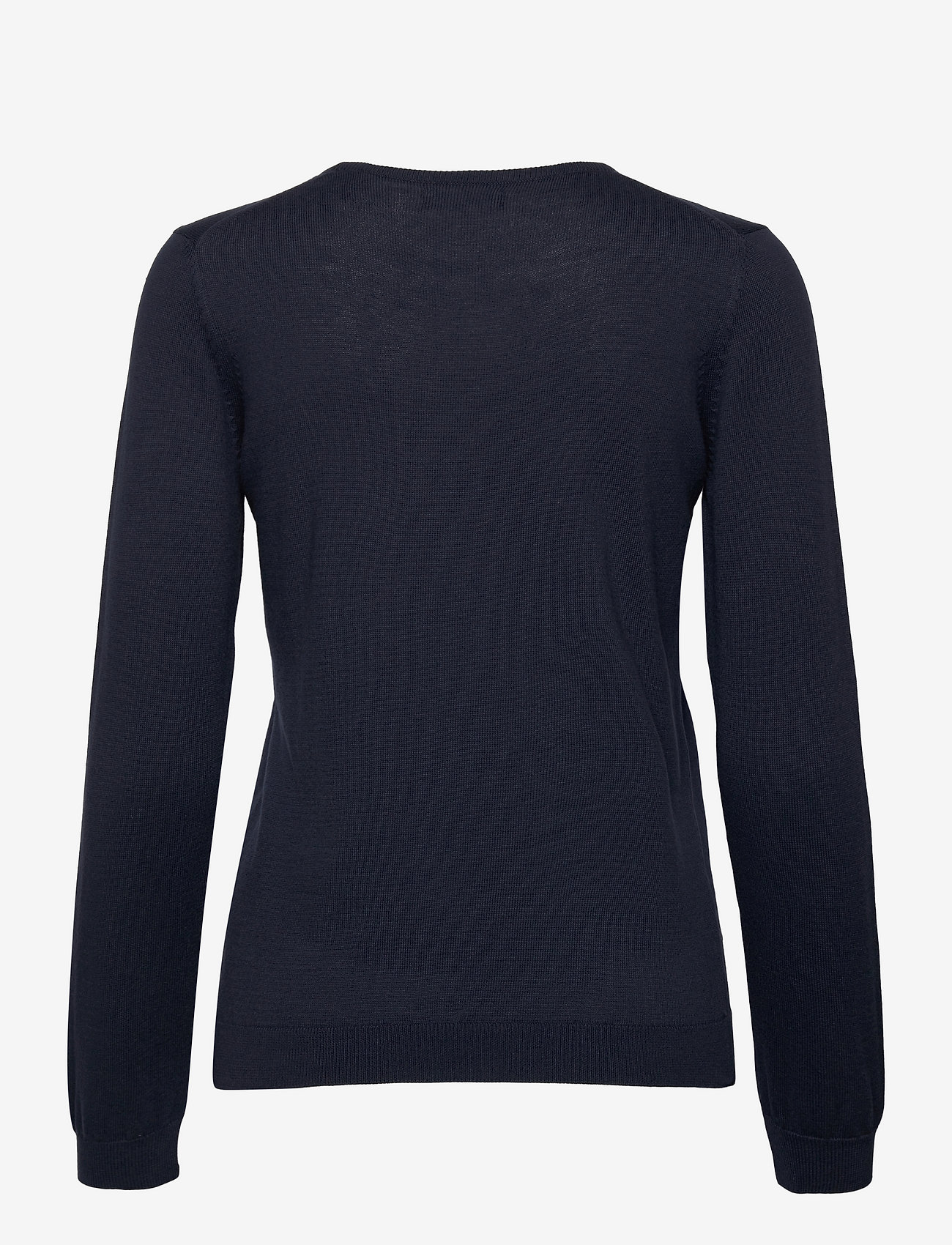 GANT - COTTON C-NECK - marine - 1