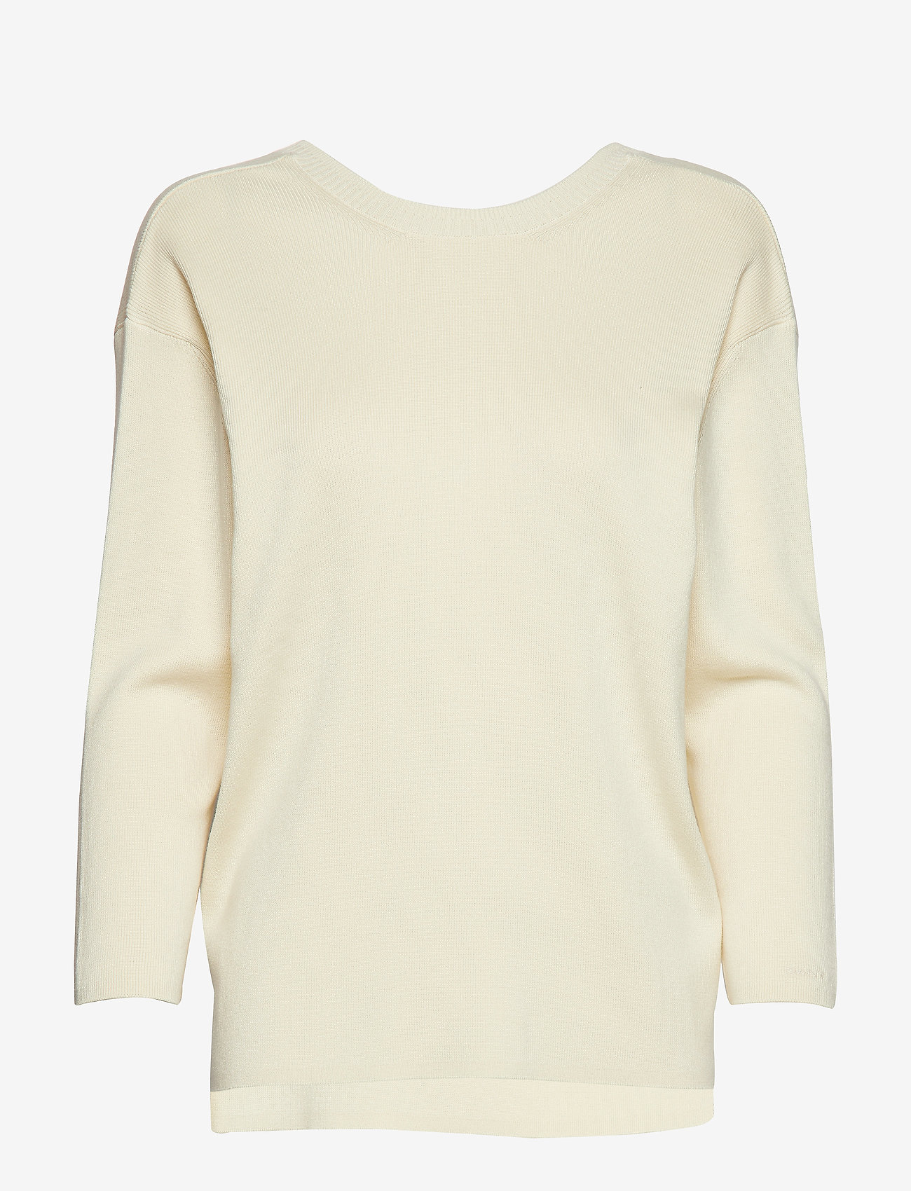 GANT - D1. PP V-NECK BACK - cream - 0