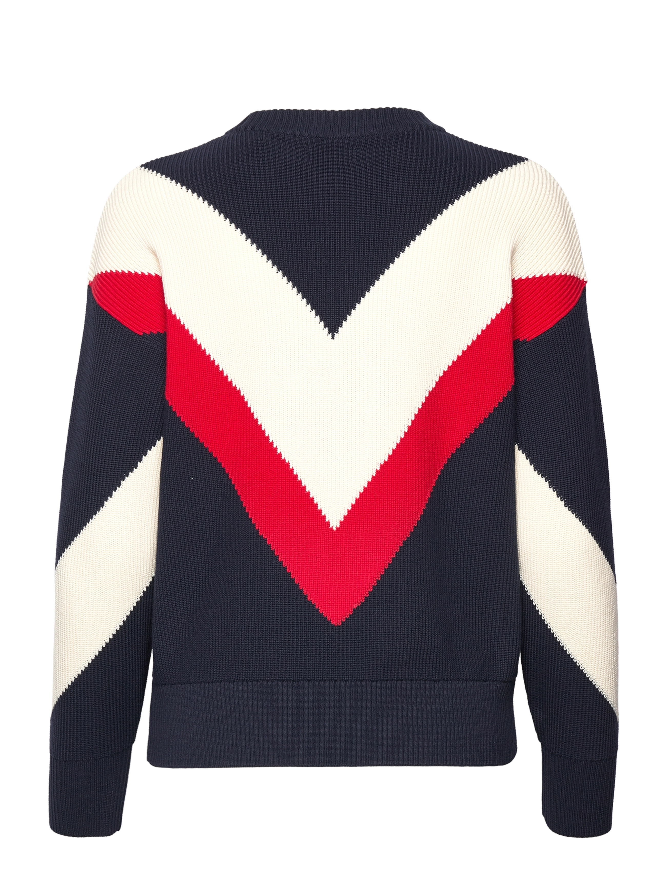 GANT - D1. COLOR BLOCK C-NECK - evening blue - 1