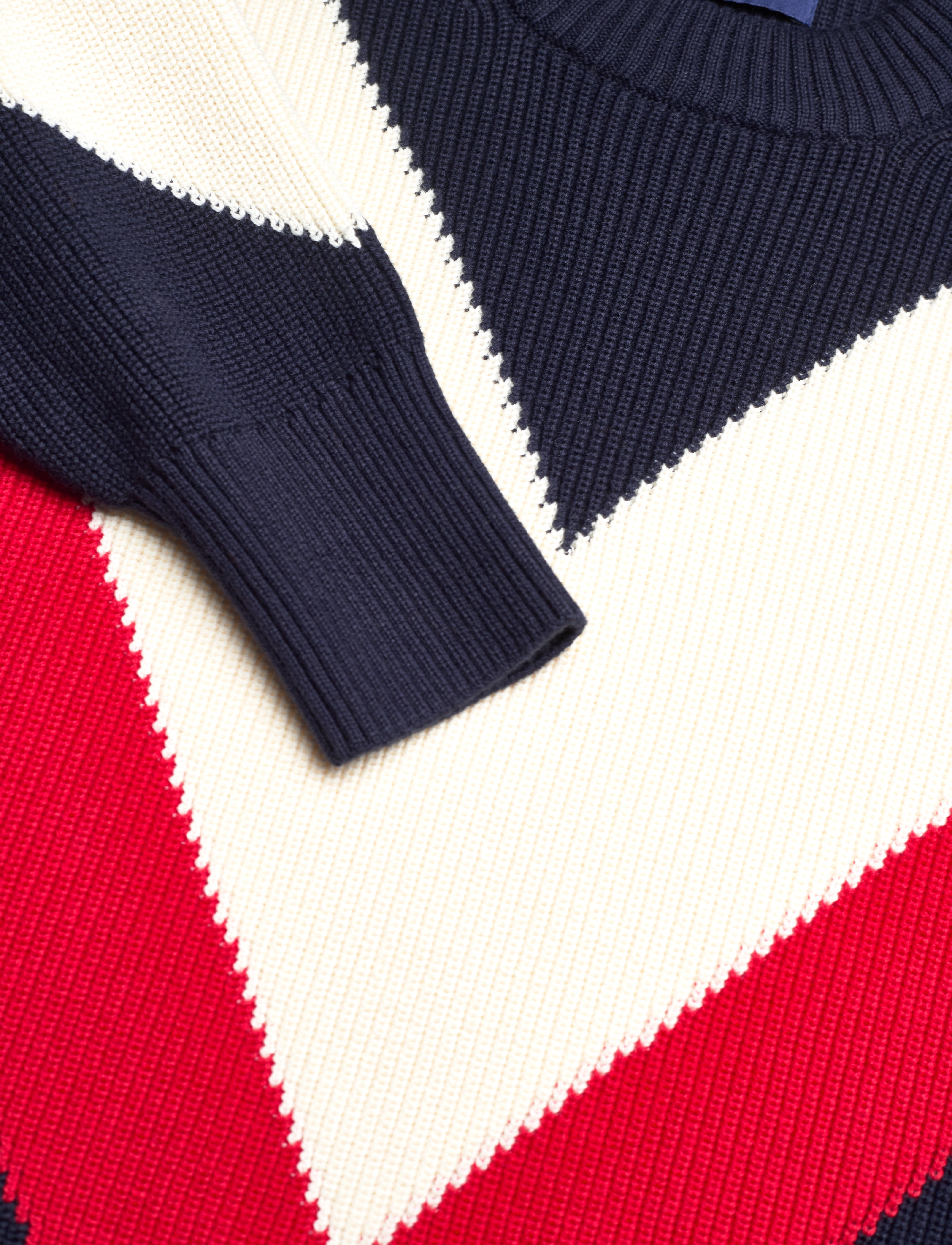 GANT - D1. COLOR BLOCK C-NECK - evening blue - 2