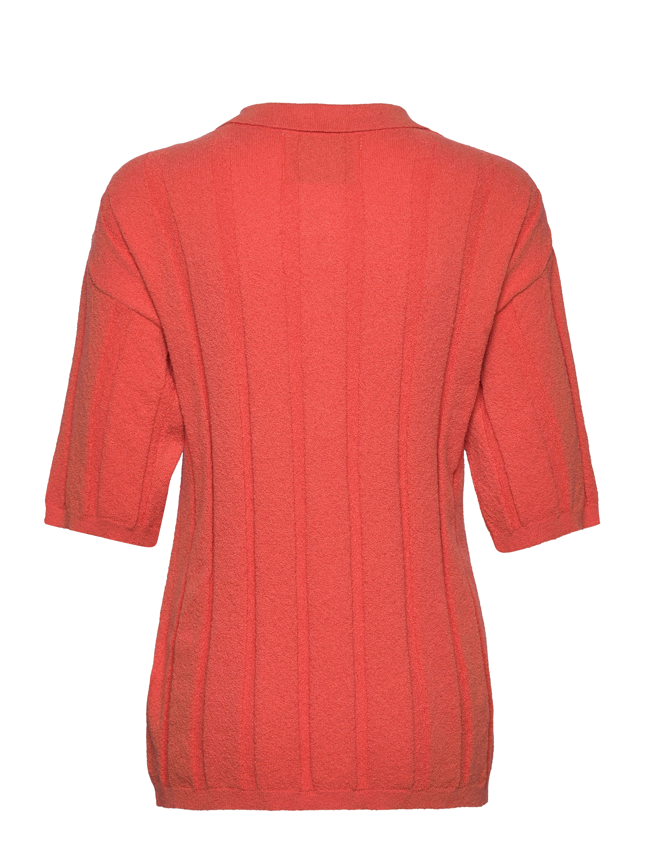 GANT - TERRY RIB POLO - grapefruit orange - 1