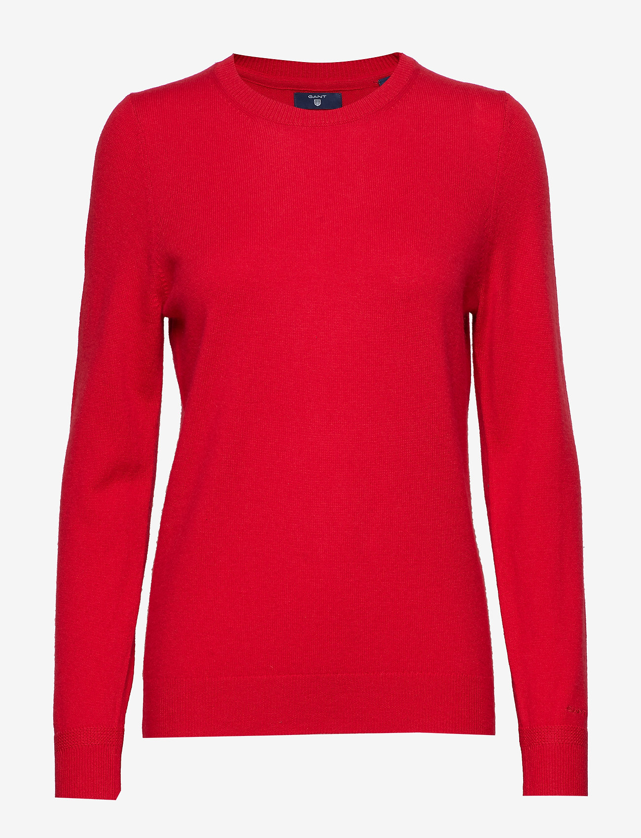 GANT - O2. WOOL CASHMERE CREW - bright red - 0