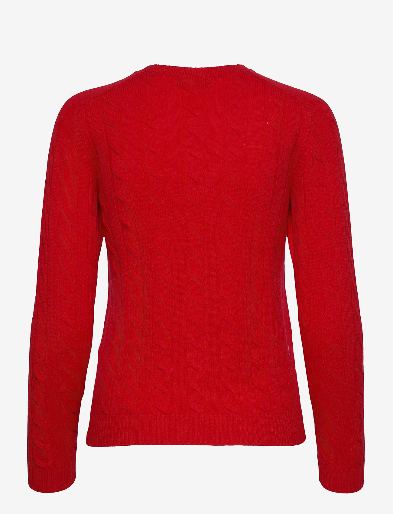 GANT - D2. LAMBSWOOL CABLE CREW - bright red - 1