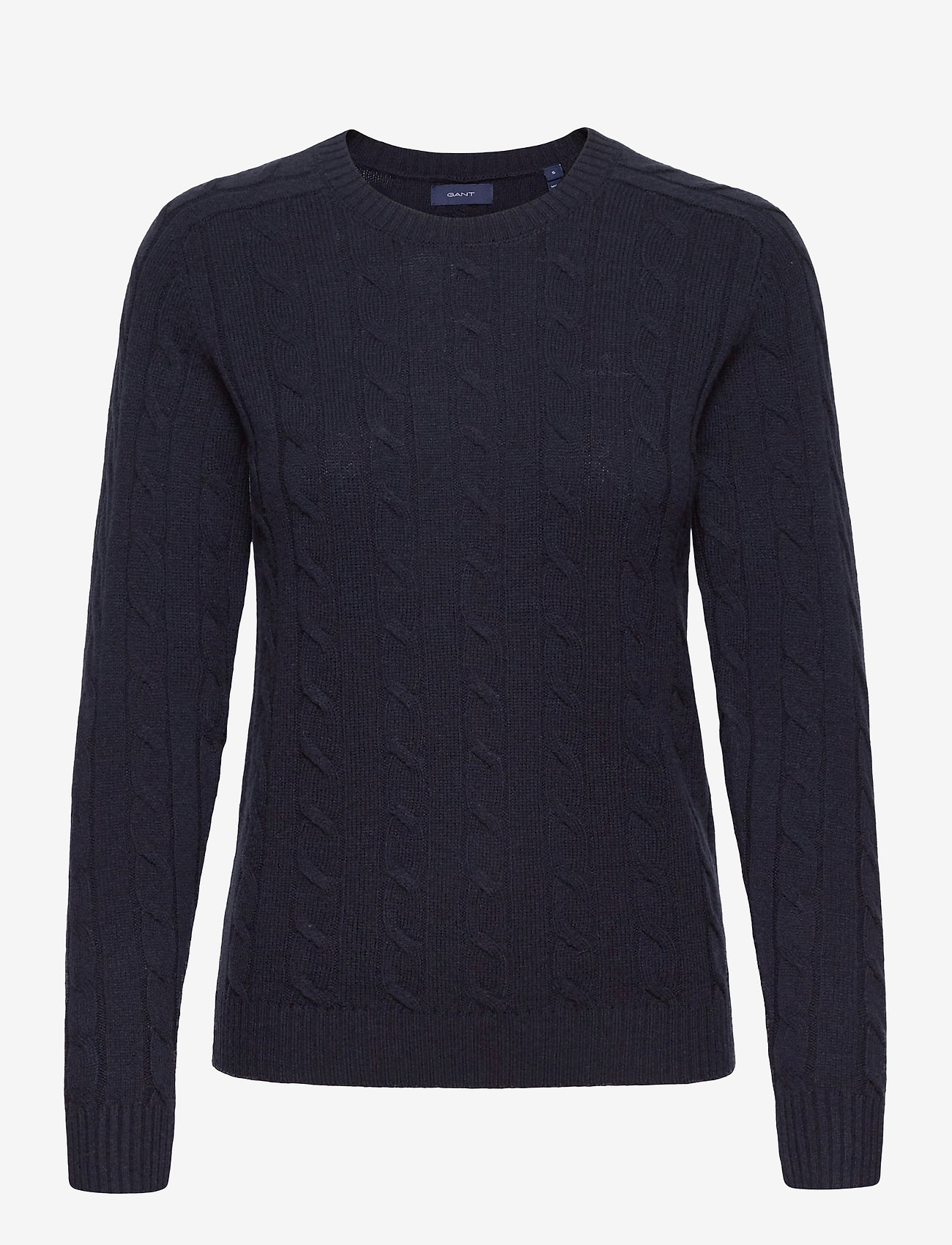 D2. LAMBSWOOL CABLE CREW - EVENING BLUE