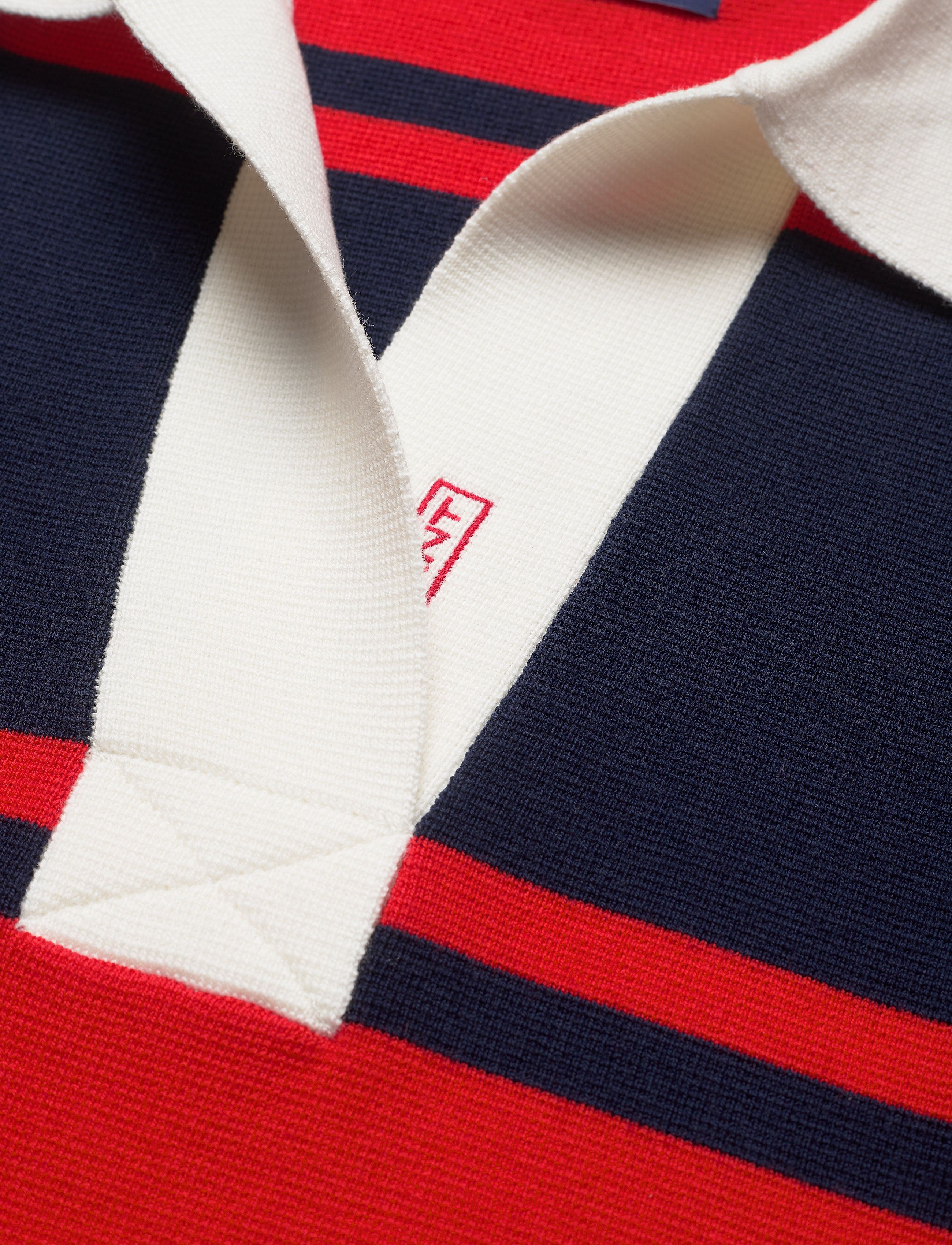 GANT - D1. KNITTED RUGGER - evening blue - 2
