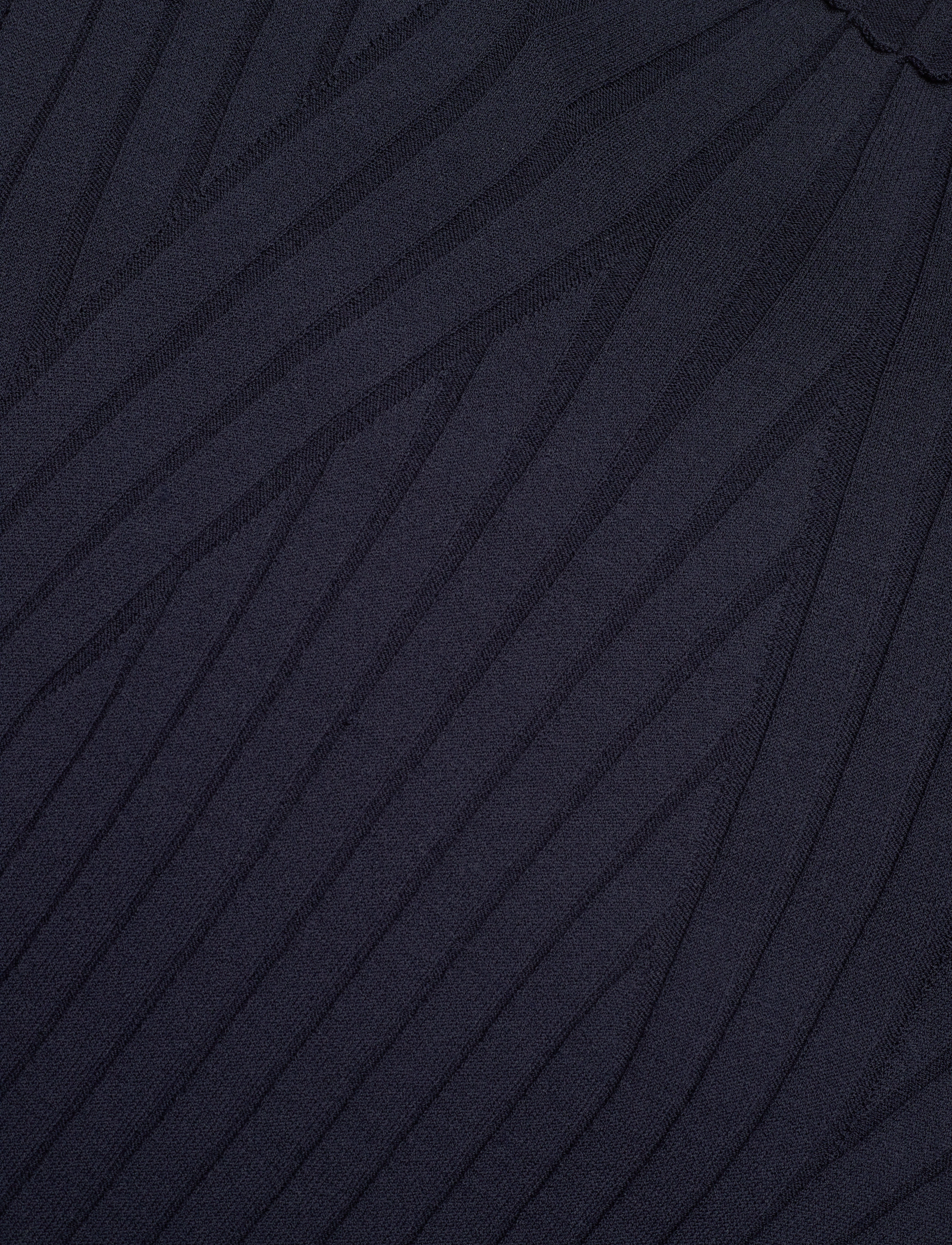 GANT - D1. RIBBED KNITTED TOP - evening blue - 2