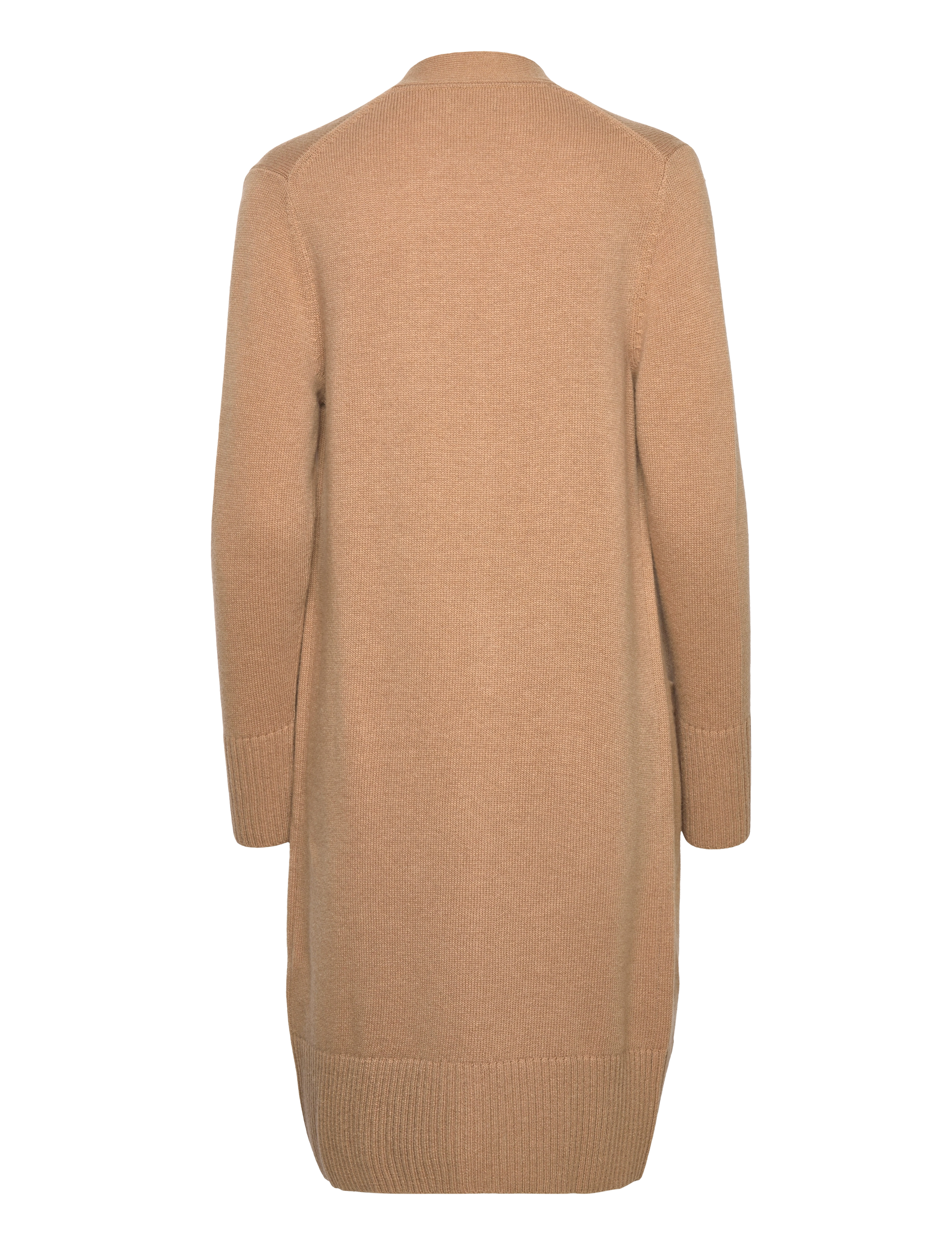 GANT - D2. LONG WOOL CARDIGAN - warm khaki - 1