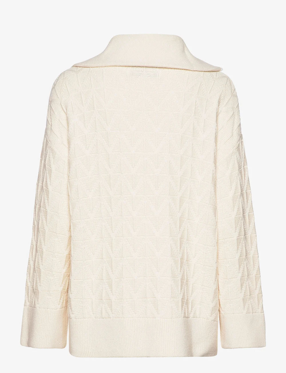 HERRINGBONE HALF ZIP