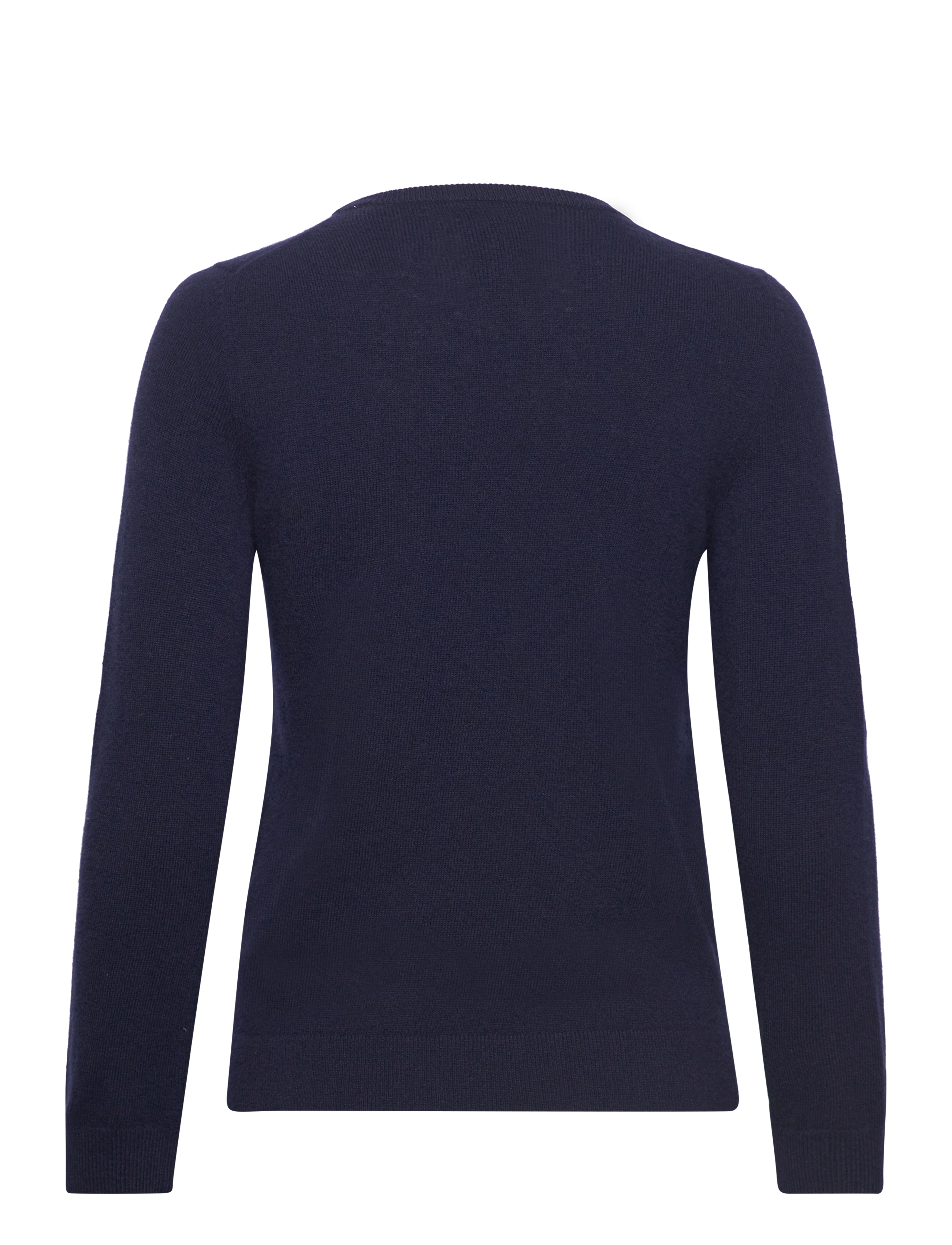 Gant - EXTRAFINE LAMBSWOOL BLEND V-NECK - neulepuserot - evening blue - 2