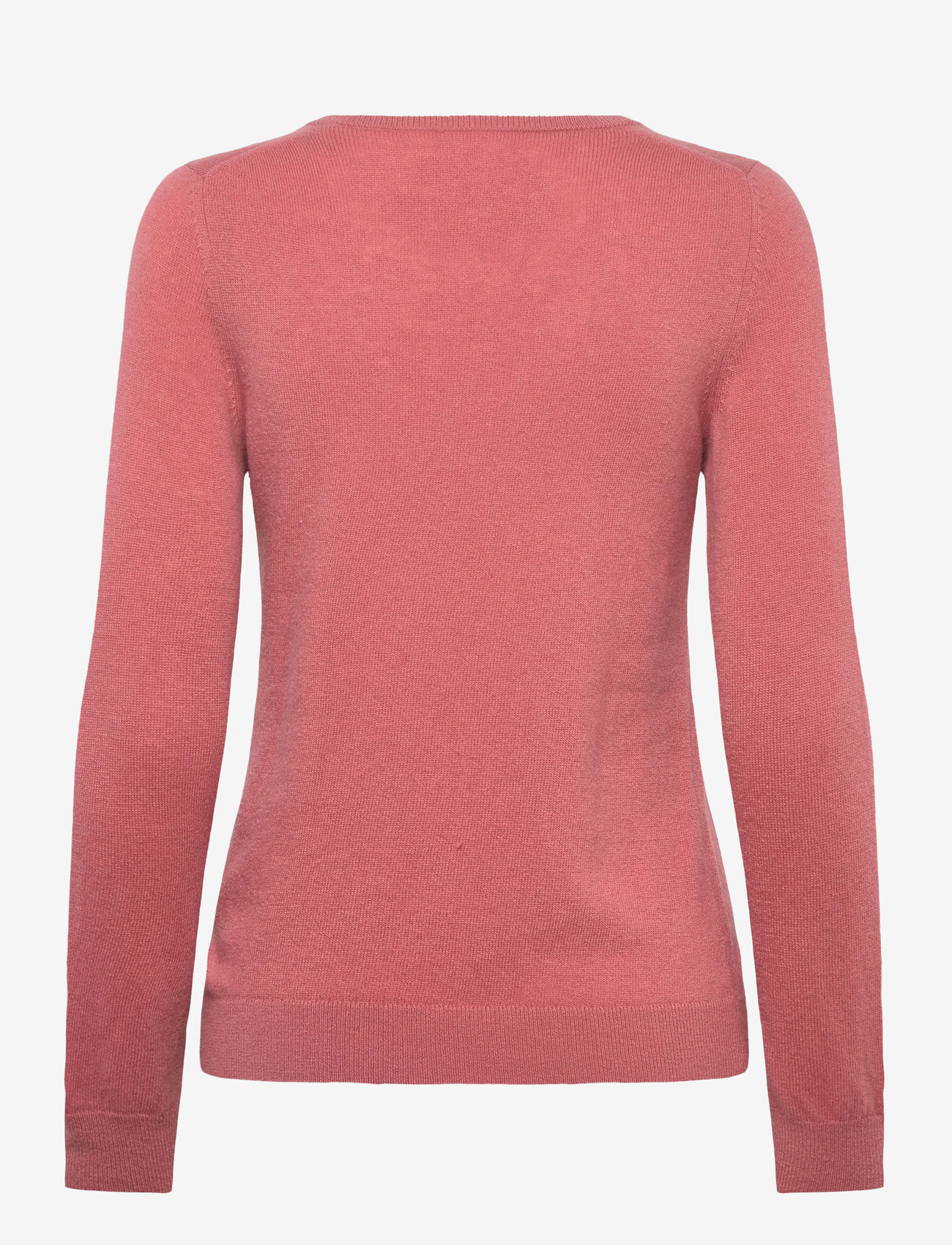 Gant - EXTRAFINE LAMBSWOOL BLEND V-NECK - pullover - faded brick - 1