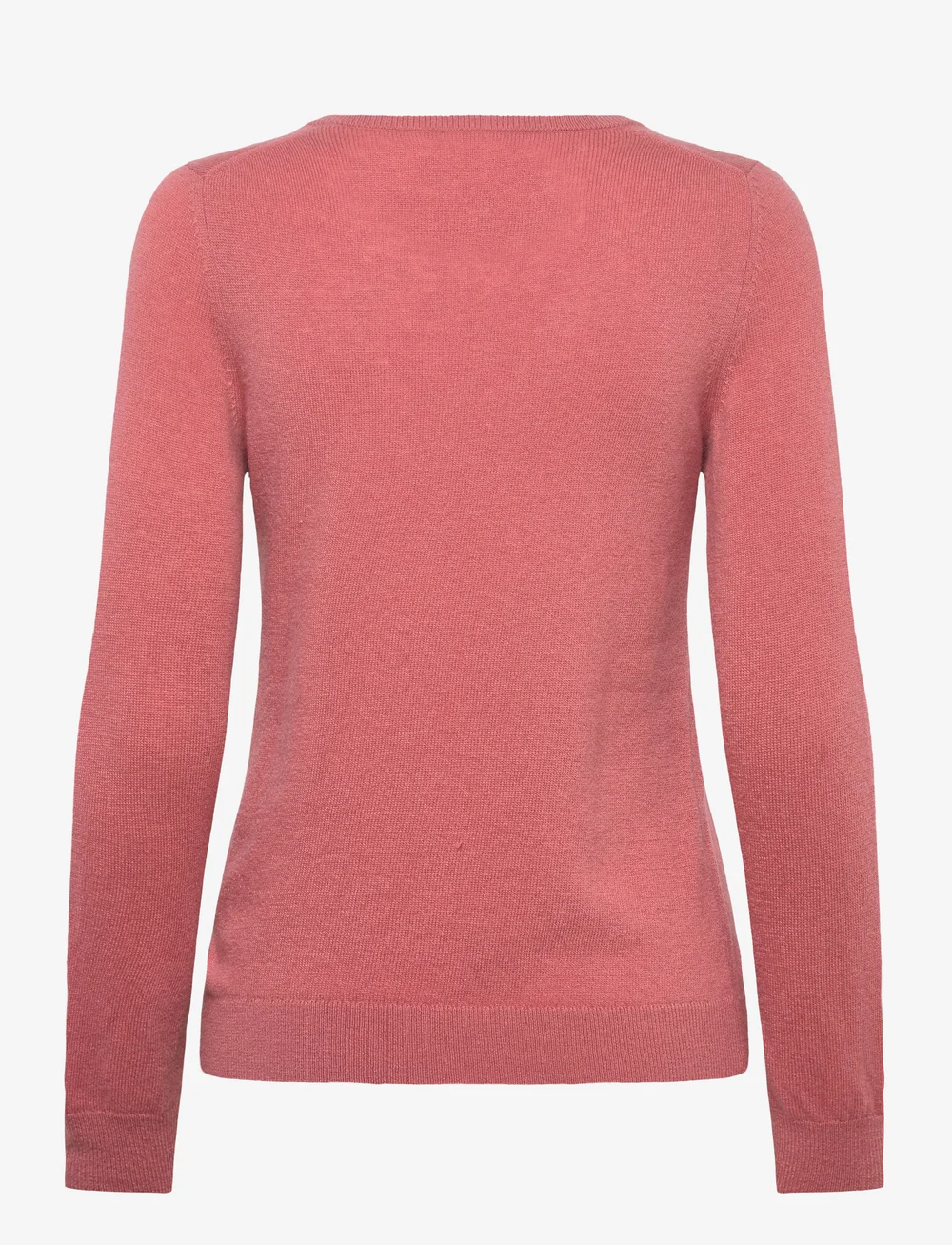 GANT - EXTRAFINE LAMBSWOOL BLEND V-NECK - jumpers - faded brick - 1