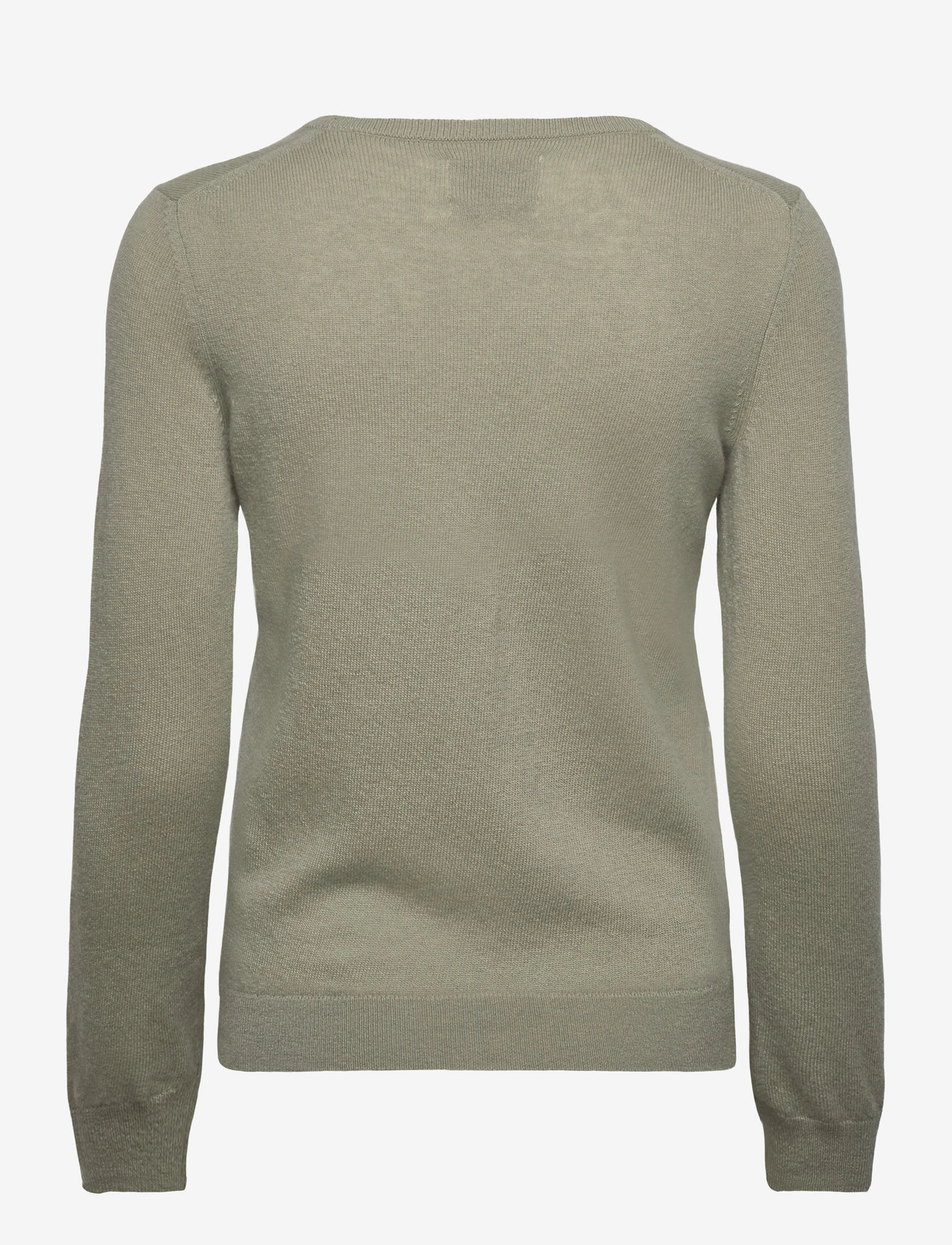GANT - EXTRAFINE LAMBSWOOL BLEND V-NECK - pullover - faded sage - 1
