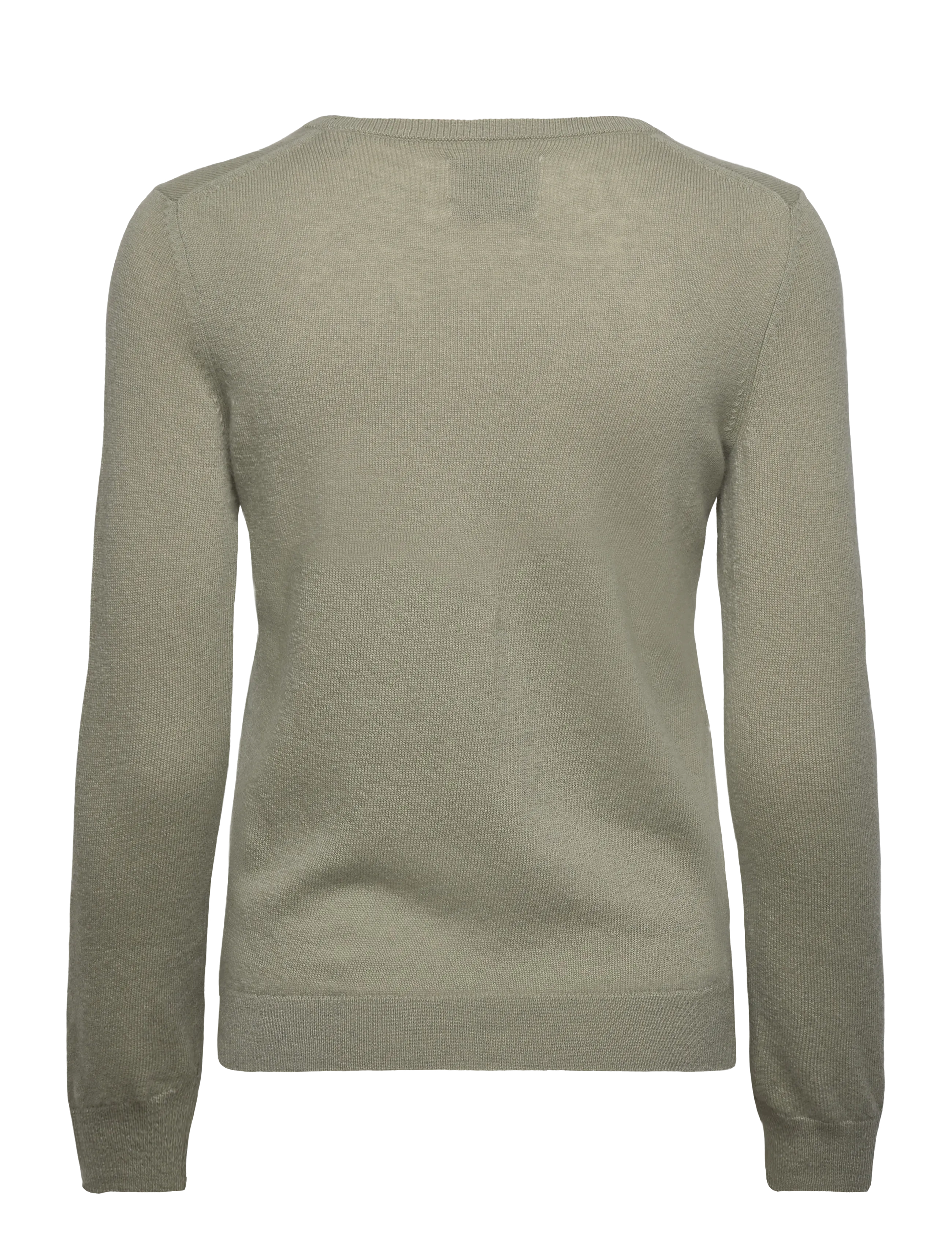Gant - EXTRAFINE LAMBSWOOL BLEND V-NECK - sviitrid - faded sage - 1