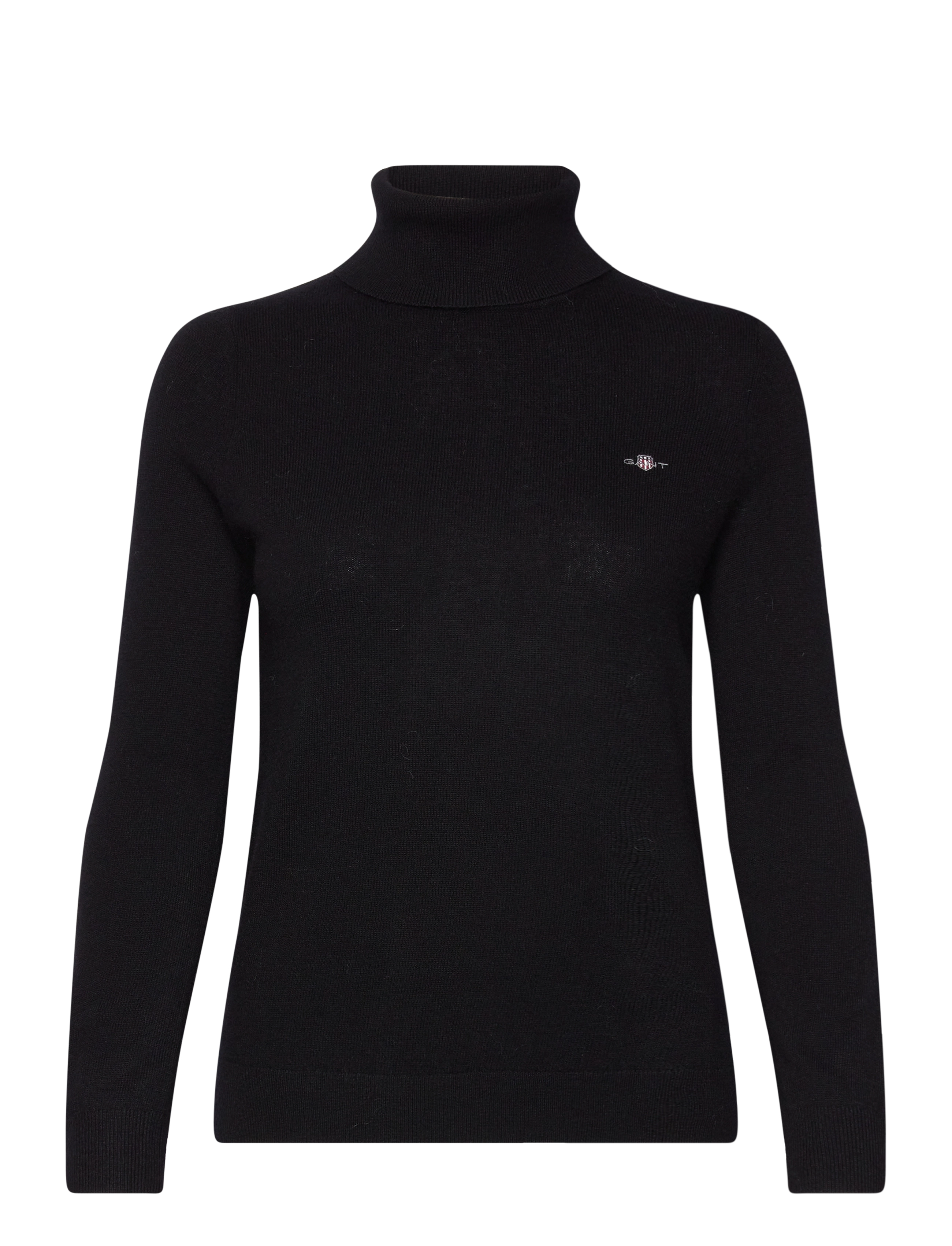 Gant EXTRAFINE LAMBSWOOL BLEND ROLLNECK - GANT - BLACK / black