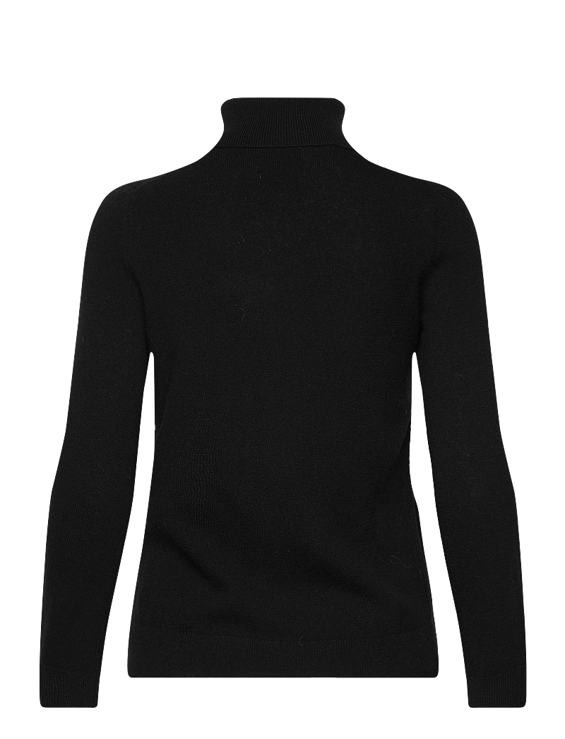 GANT - EXTRAFINE LAMBSWOOL BLEND ROLLNECK - rollkragenpullover - black - 2