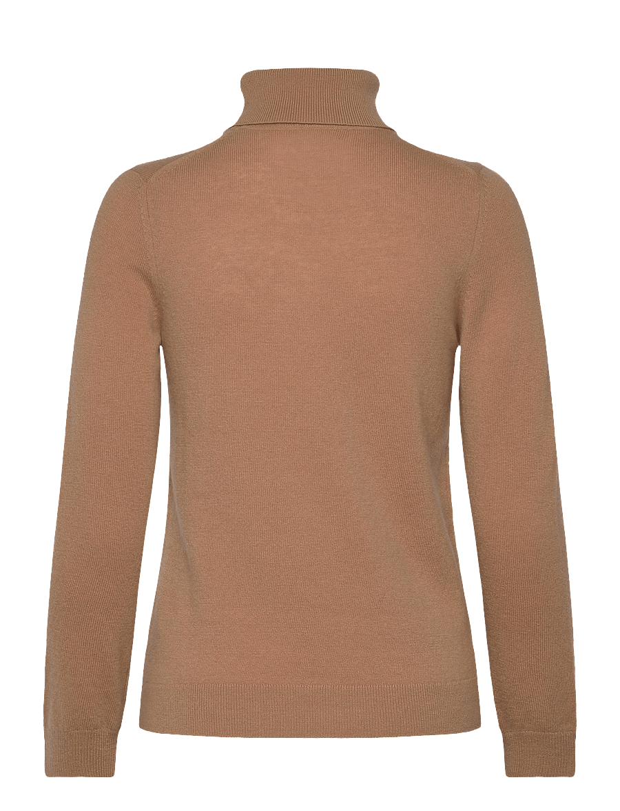Gant - EXTRAFINE LAMBSWOOL BLEND ROLLNECK - kõrge kaelusega kudumid - caramel beige - 2