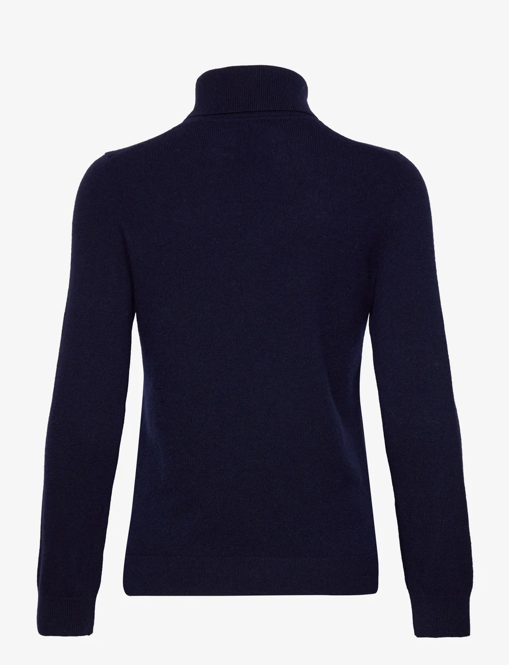 GANT - EXTRAFINE LAMBSWOOL BLEND ROLLNECK - turtlenecks - evening blue - 2