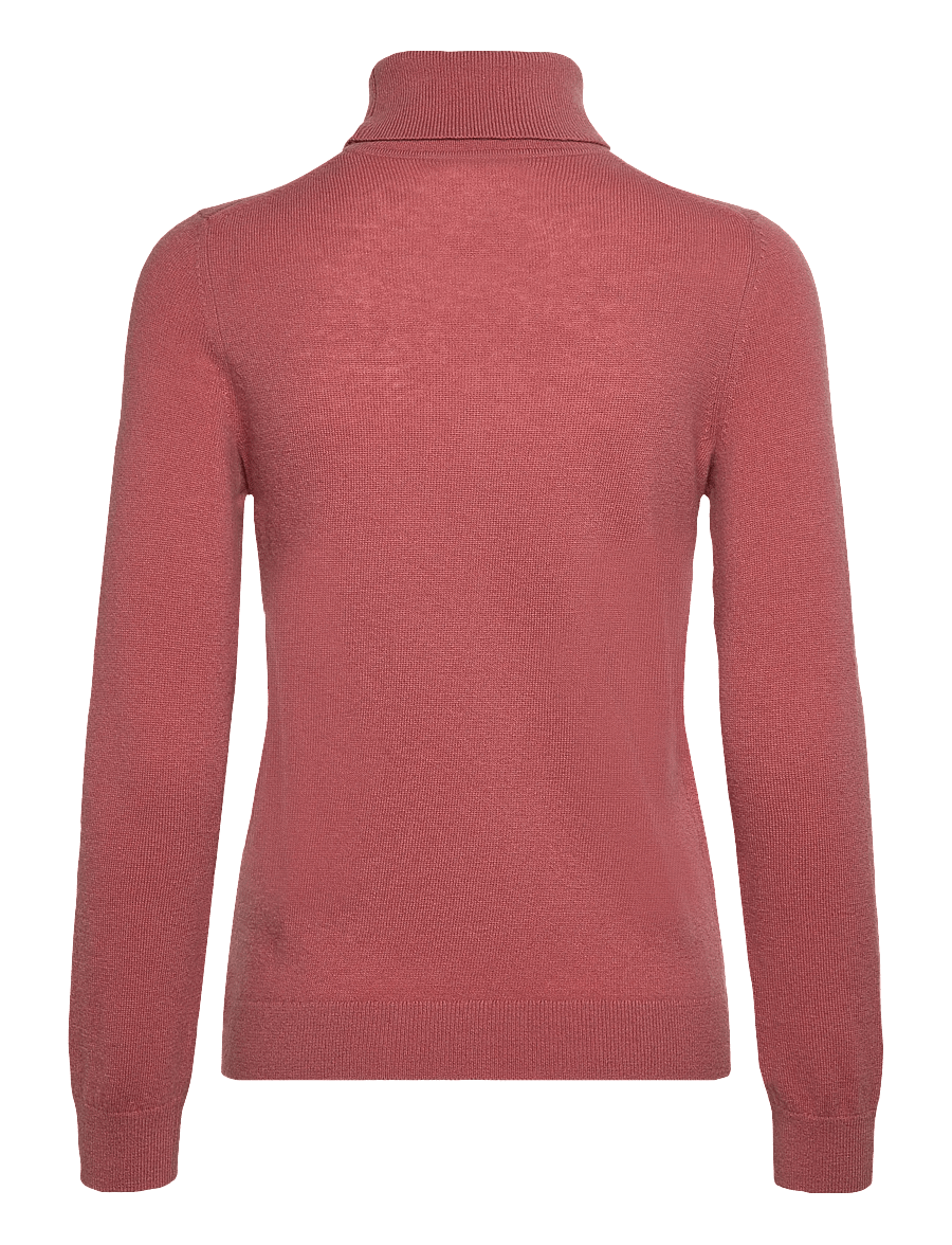 Gant - EXTRAFINE LAMBSWOOL BLEND ROLLNECK - džemperi ar augstu apkakli - faded brick - 1