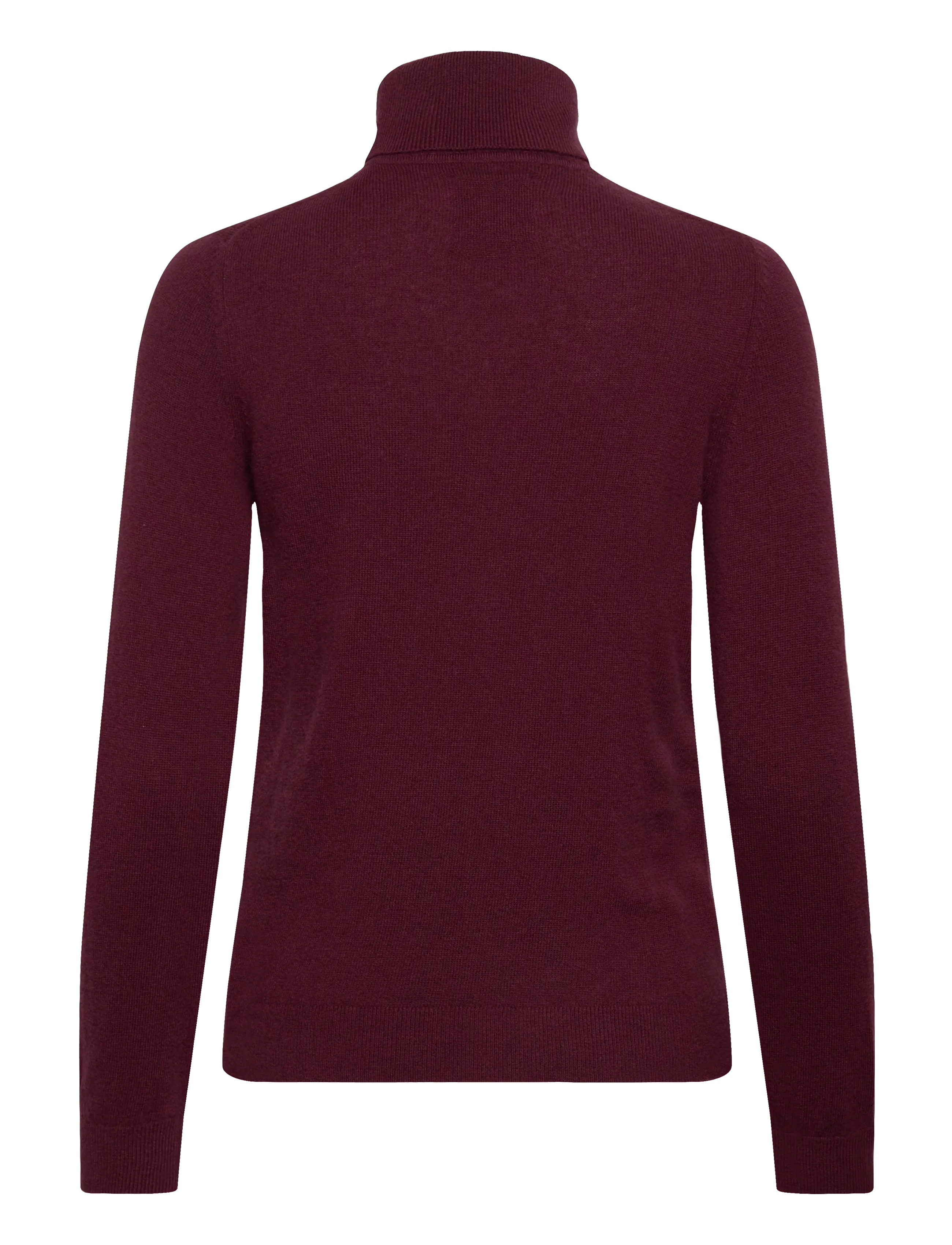 Gant - EXTRAFINE LAMBSWOOL BLEND ROLLNECK - polotröjor - plum wine - 1