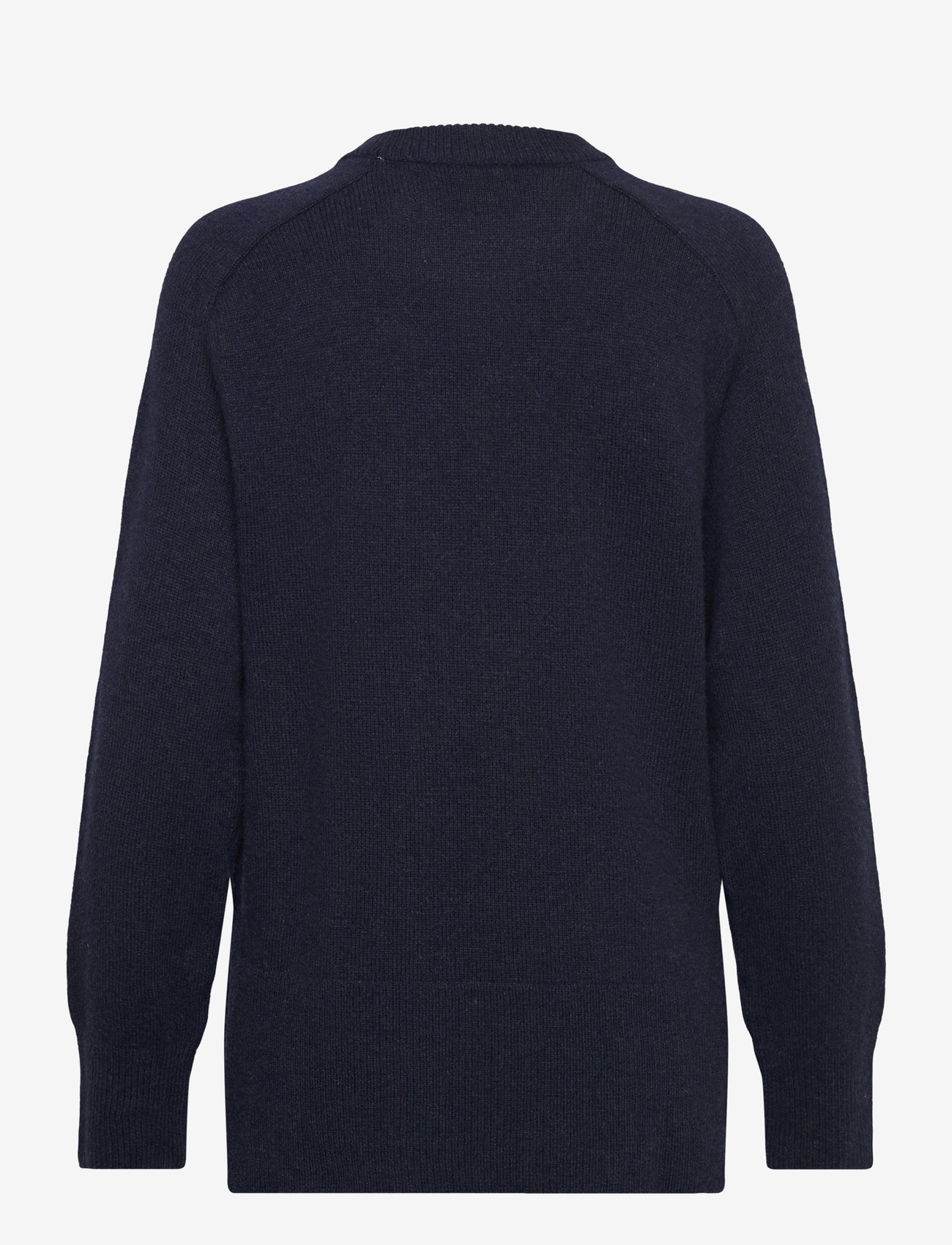 GANT - HERRINGBONE DETAIL C-NECK - evening blue - 2