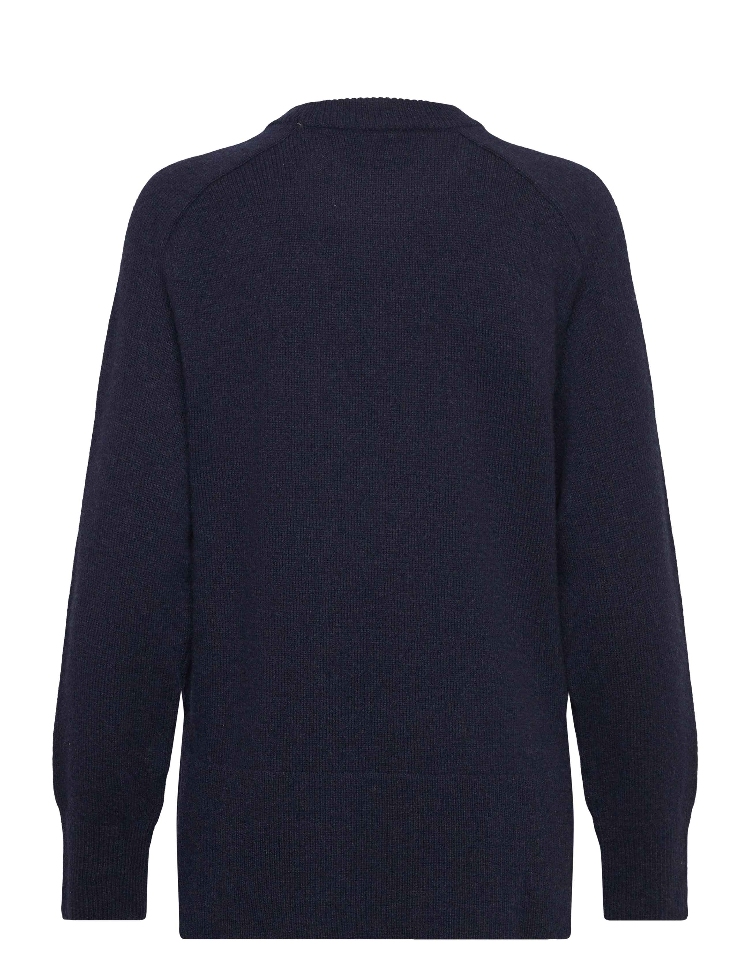 GANT - HERRINGBONE DETAIL C-NECK - evening blue - 2