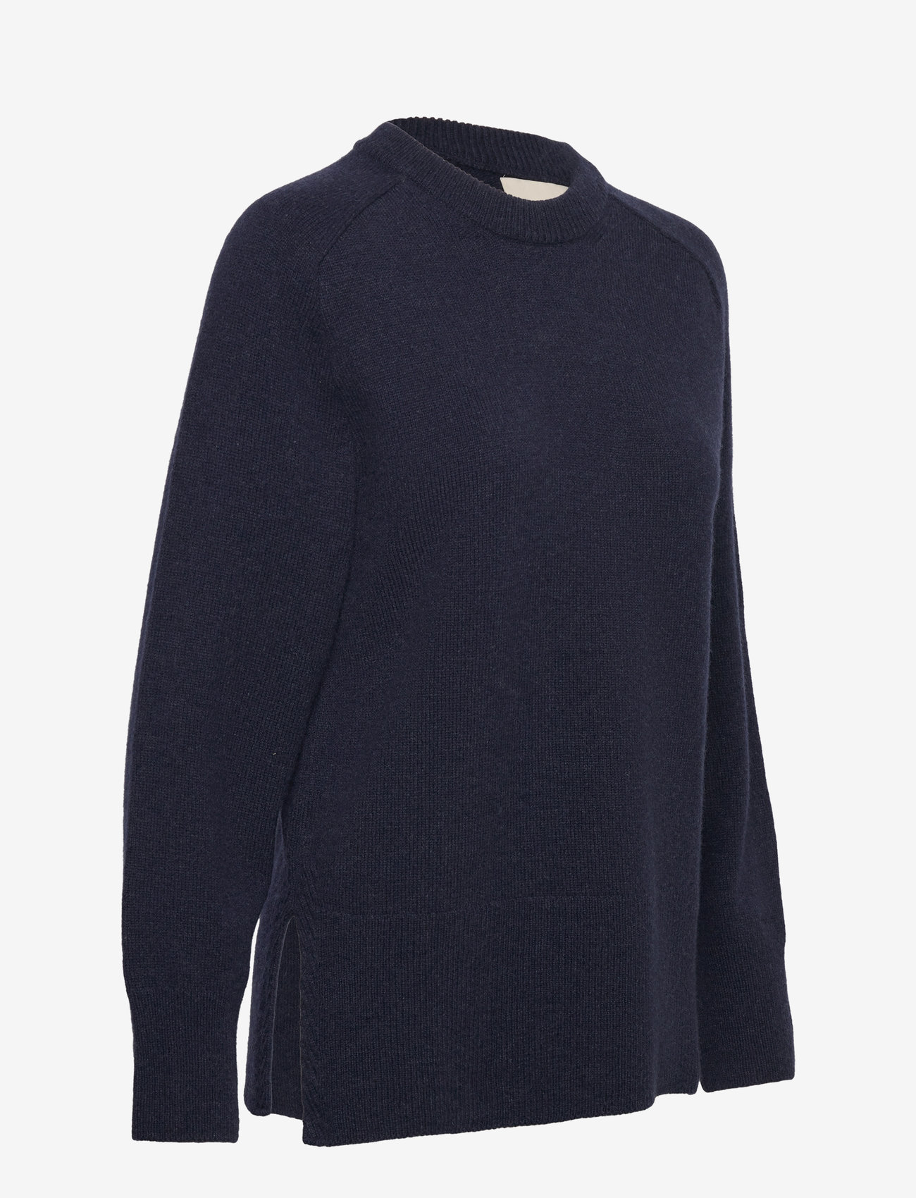 GANT - HERRINGBONE DETAIL C-NECK - evening blue - 3