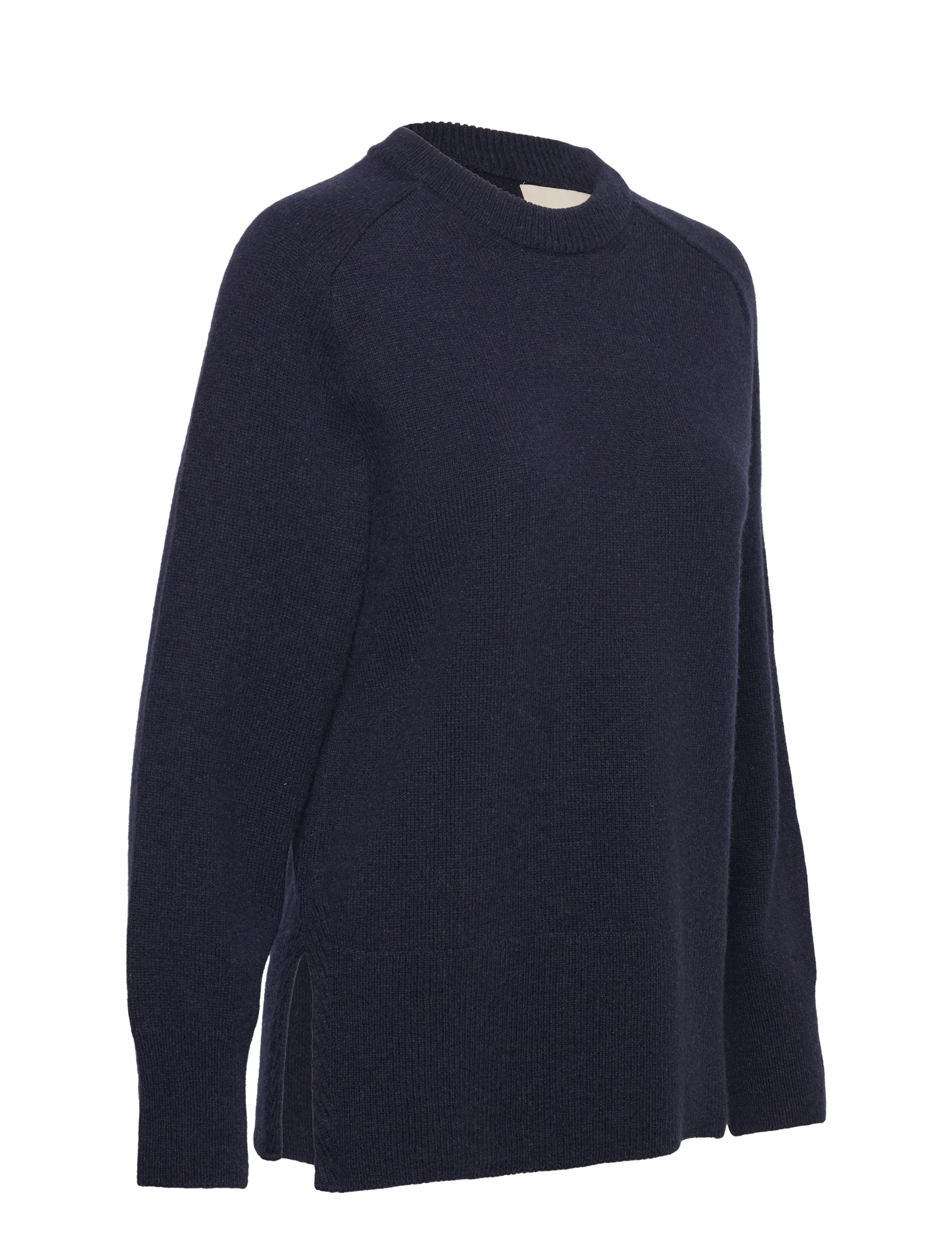 GANT - HERRINGBONE DETAIL C-NECK - evening blue - 3