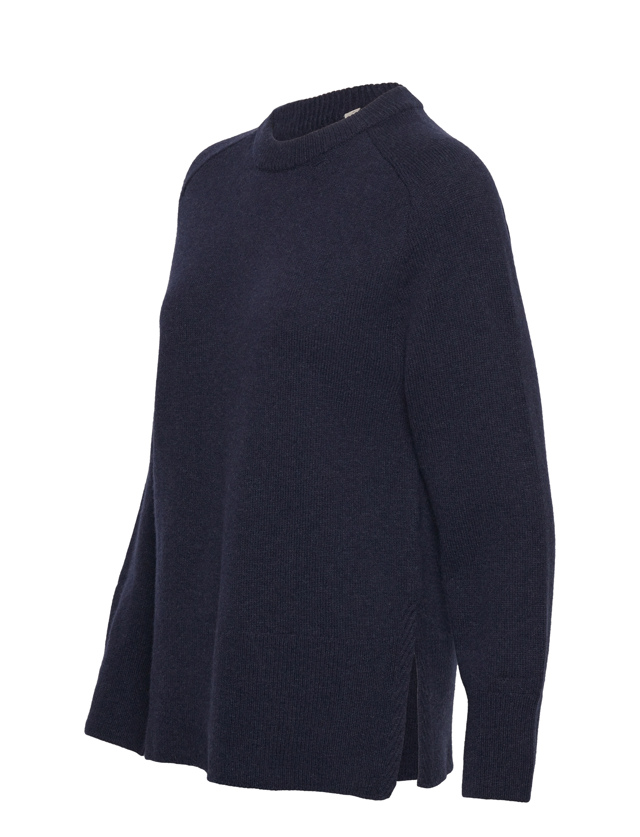 GANT - HERRINGBONE DETAIL C-NECK - evening blue - 4