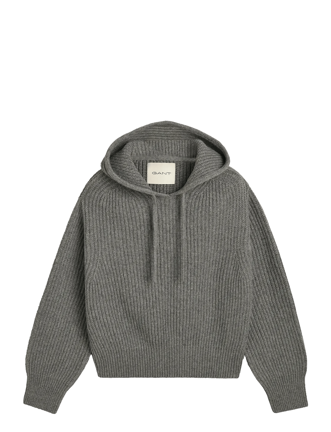 Gant | Rib Knitted Hoodie | XL/XXL