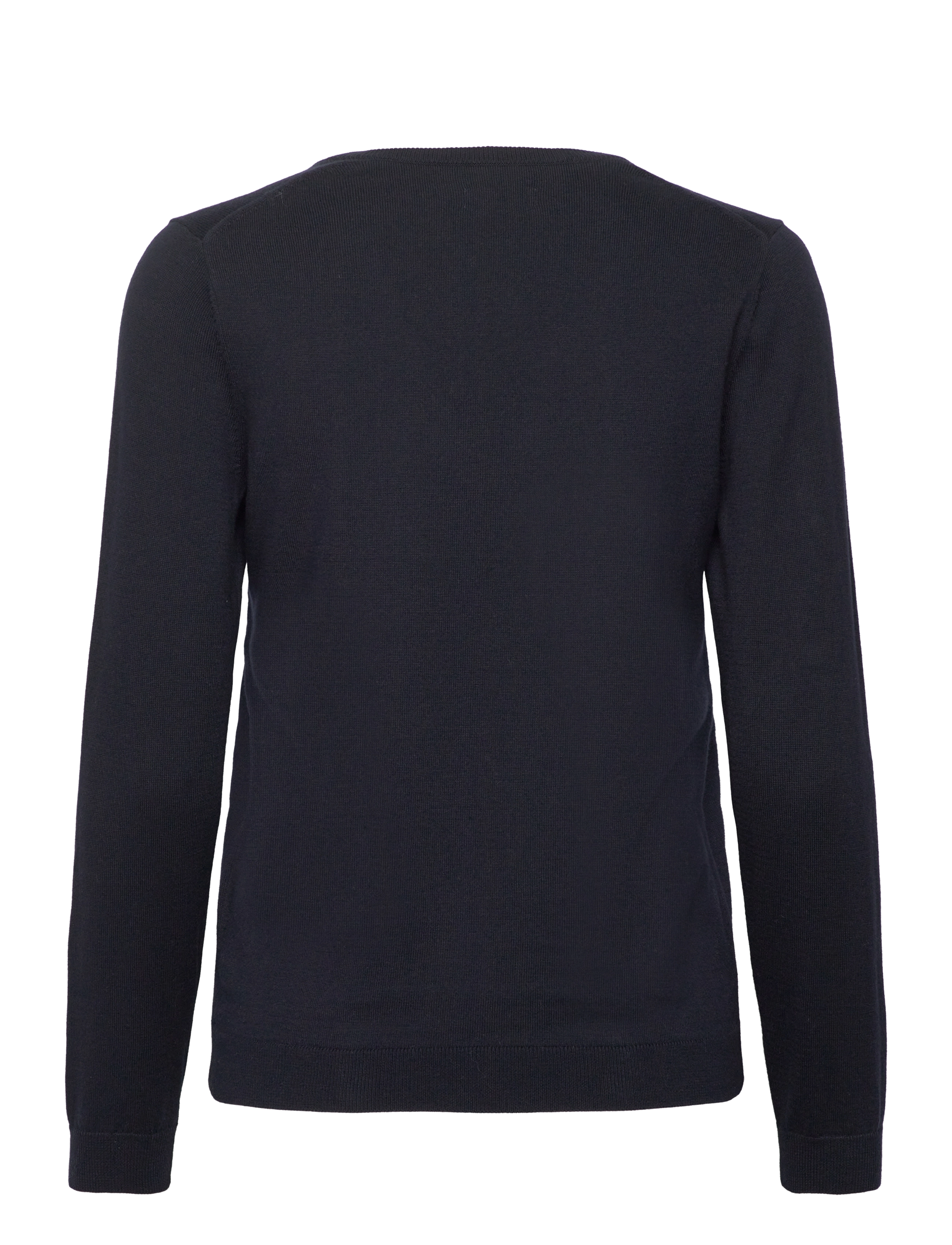 Gant - COTTON V-NECK - trøjer - evening blue - 1